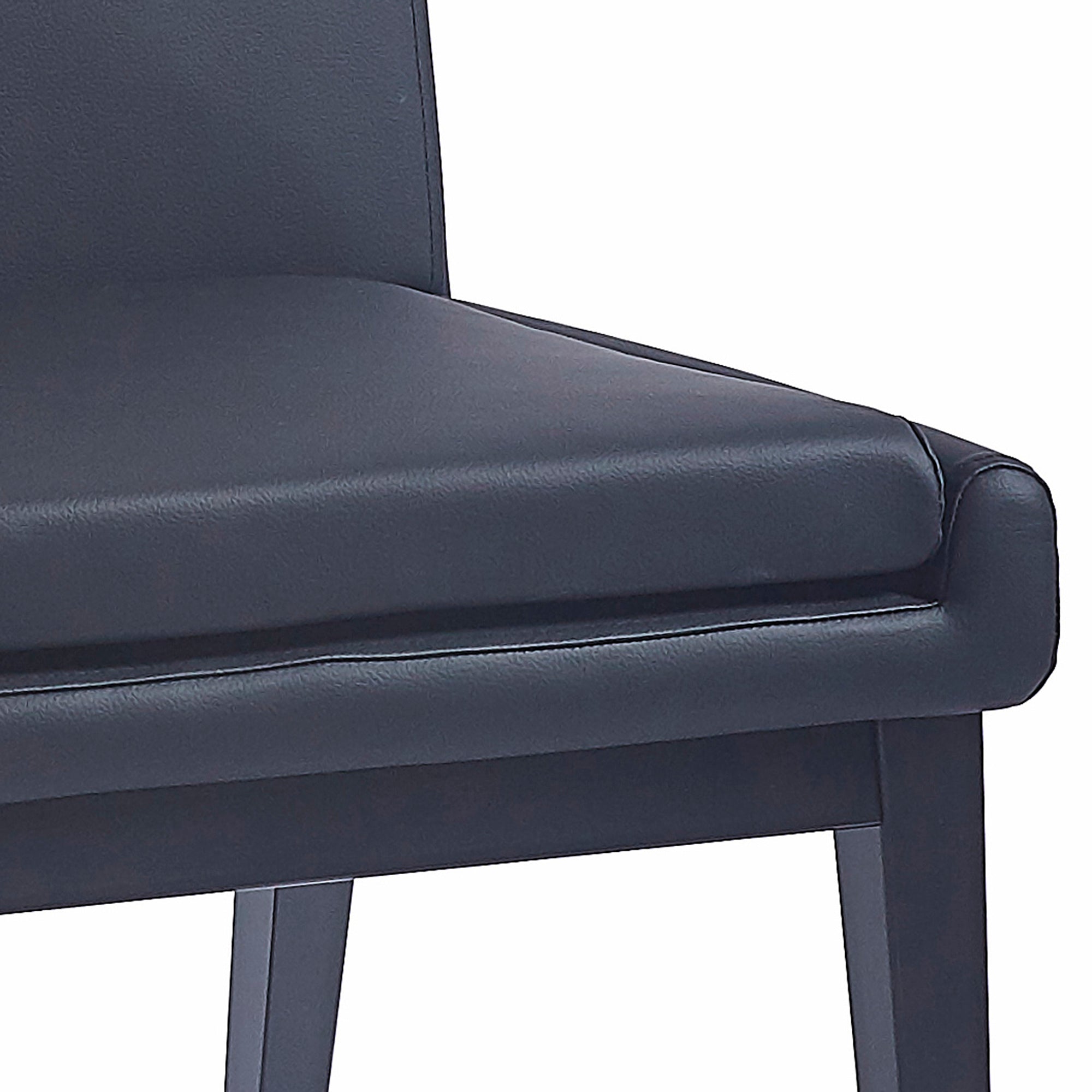 WorldwideCORTEZ - SIDE CHAIR PU - BLACK_BLACK