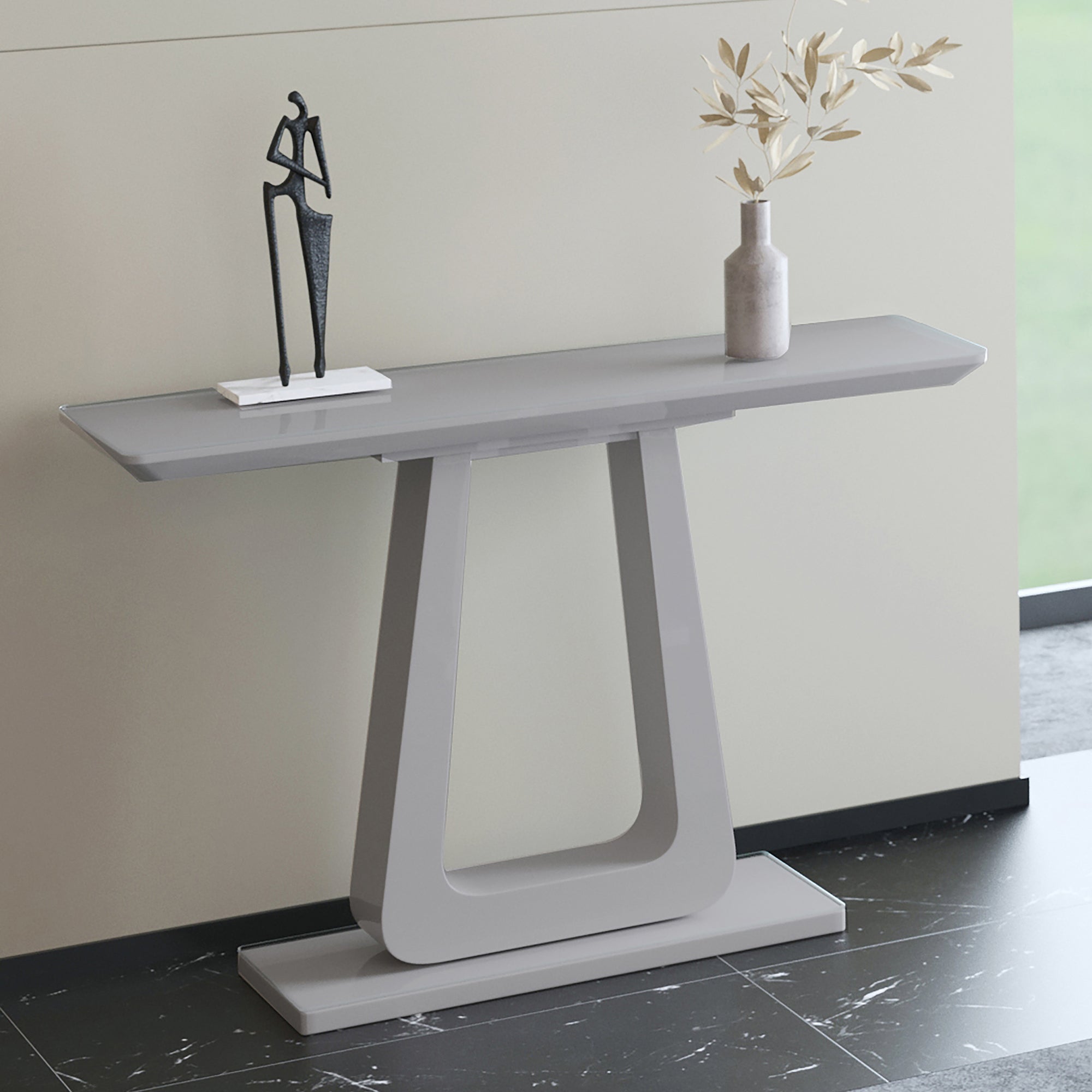 WorldwideCORVUS - CONSOLE TABLE - WARM GREY