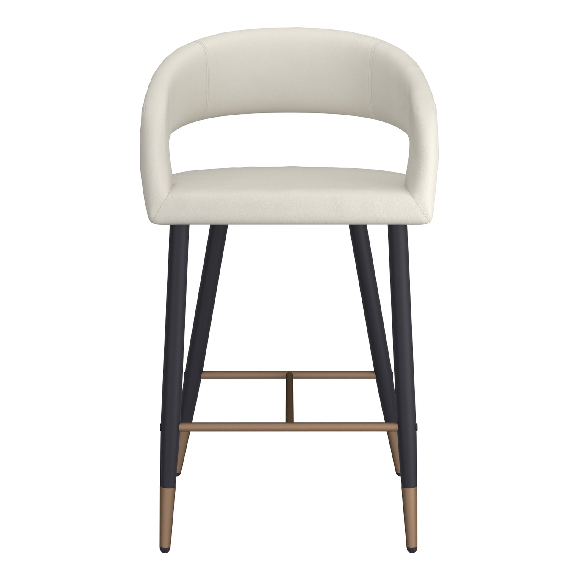 WorldwideCRIMSON - 26'' COUNTER STOOL - BEIGE