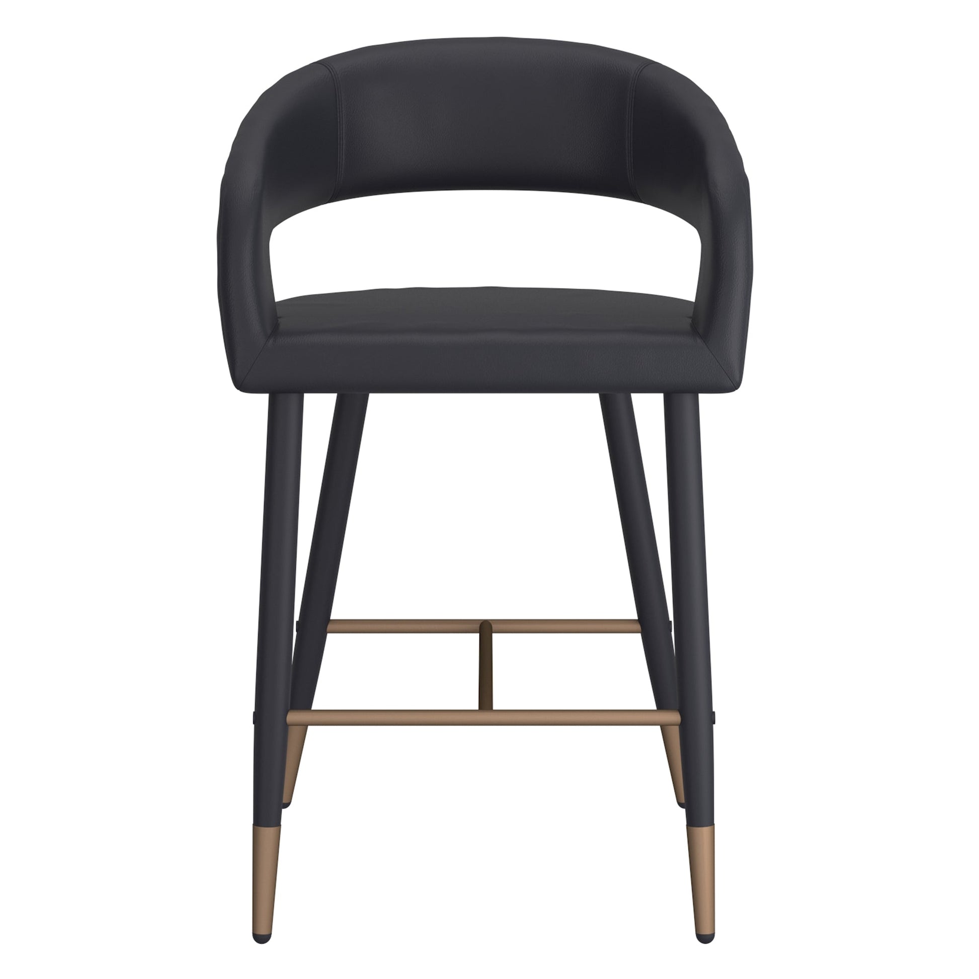 WorldwideCRIMSON - 26'' COUNTER STOOL - BLACK