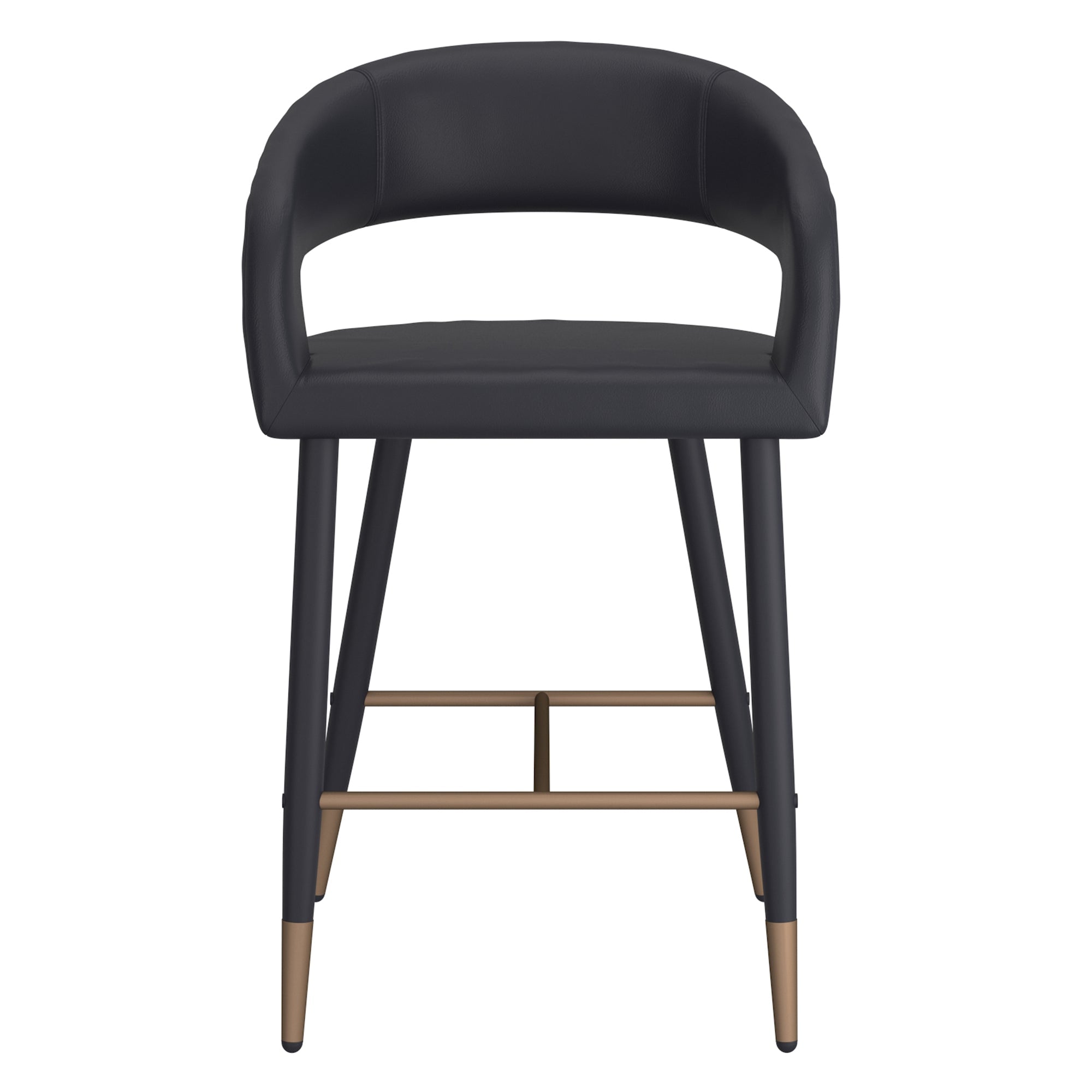 WorldwideCRIMSON - 26'' COUNTER STOOL - BLACK