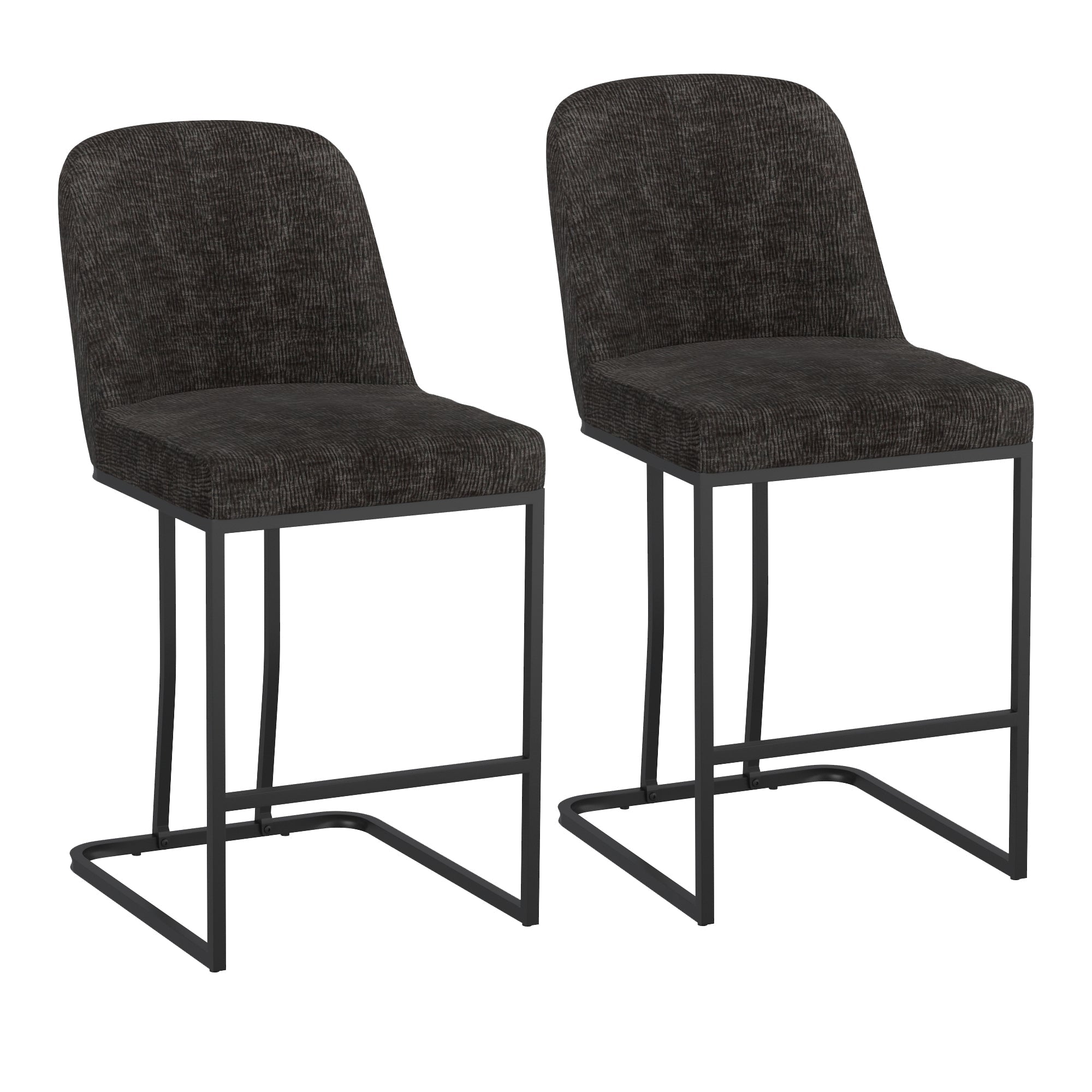 WorldwideDARIO - 26'' COUNTER STOOL - CHARCOAL