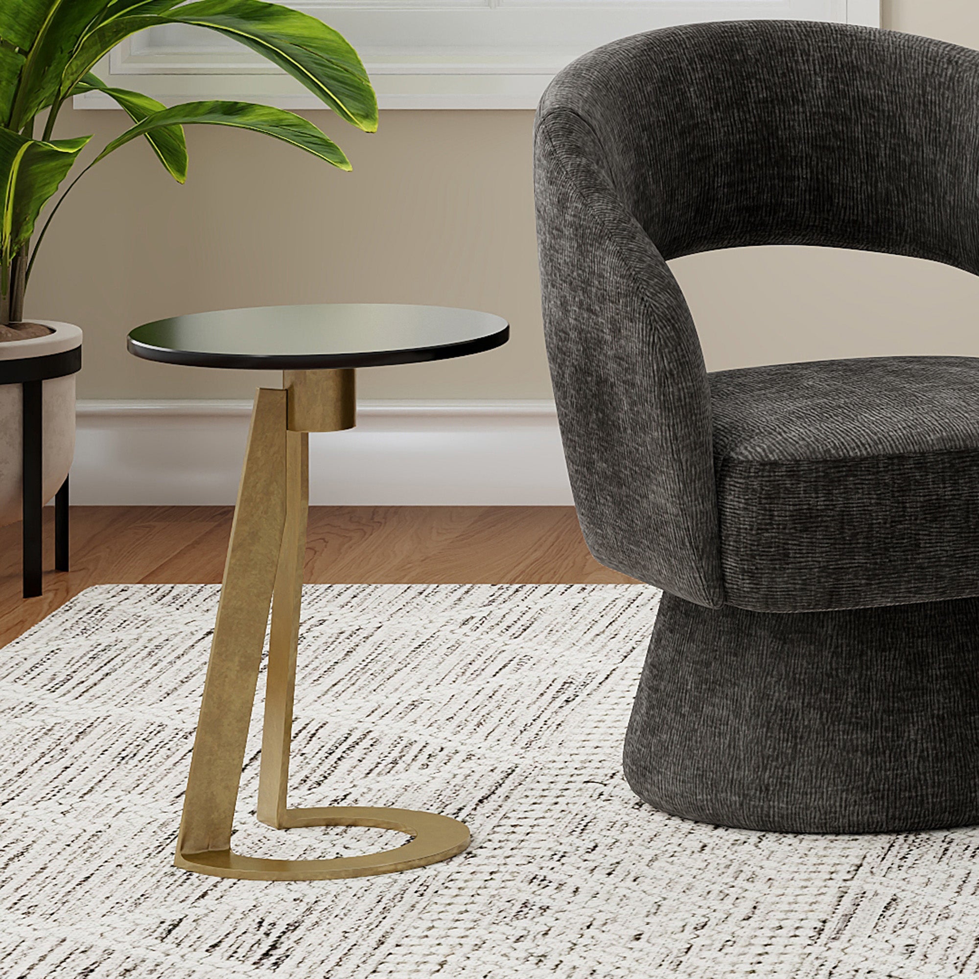 WorldwideDEVAS - ACCENT TABLE - BLACK