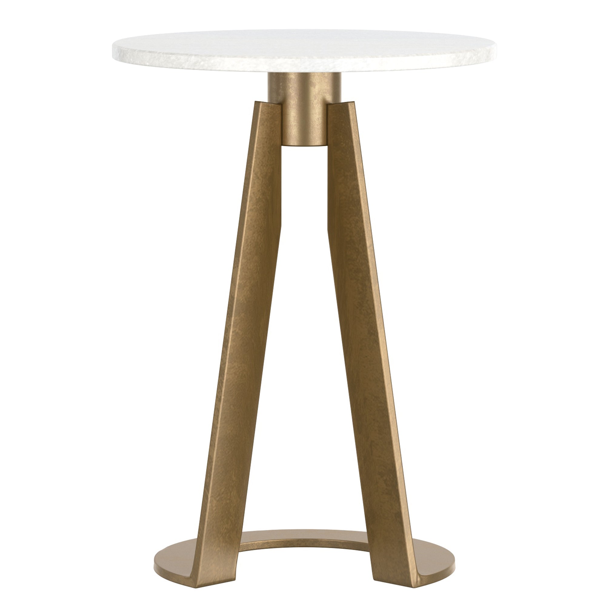 WorldwideDEVAS - ACCENT TABLE - WHITE