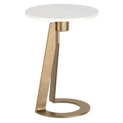 WorldwideDEVAS - ACCENT TABLE - WHITE