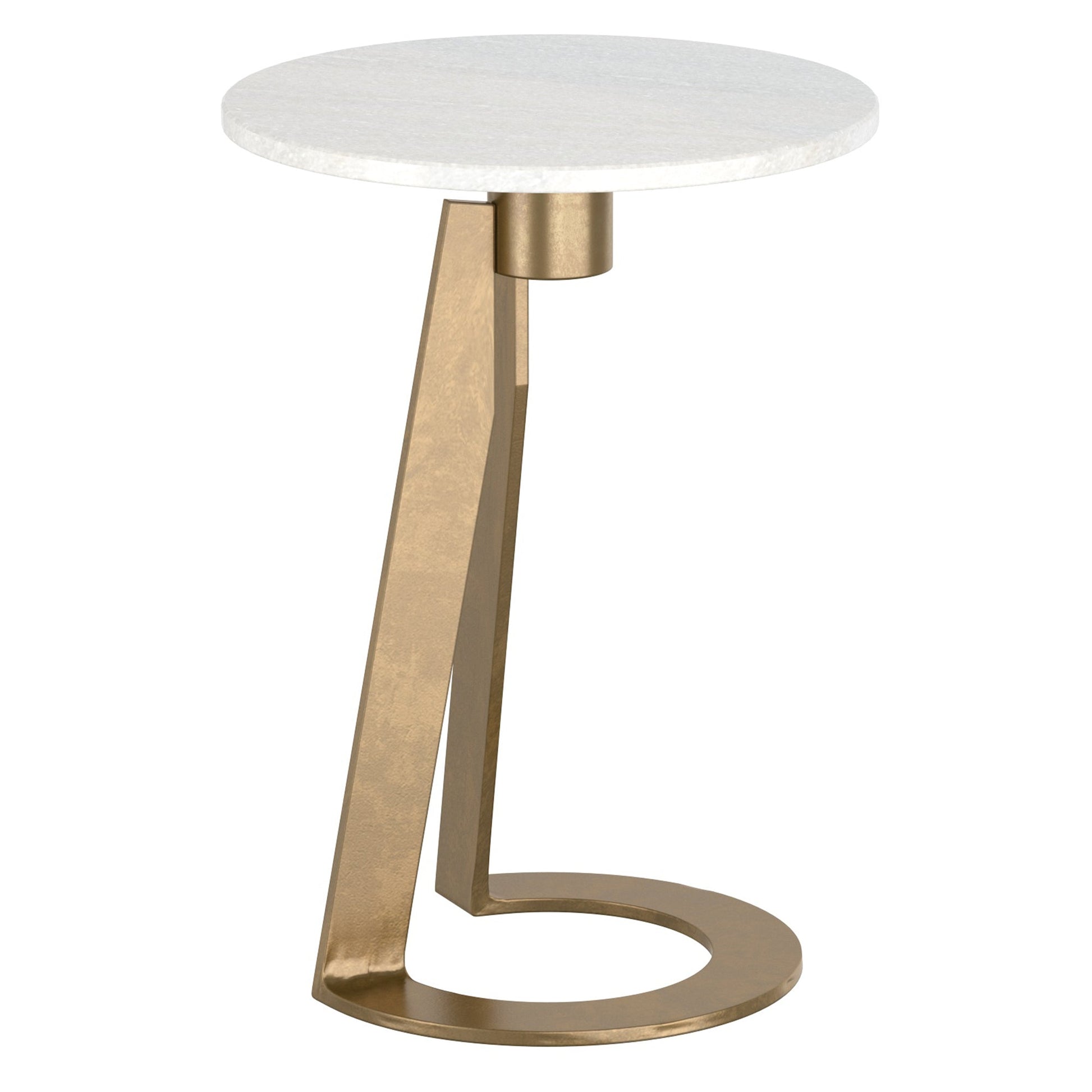 WorldwideDEVAS - ACCENT TABLE - WHITE
