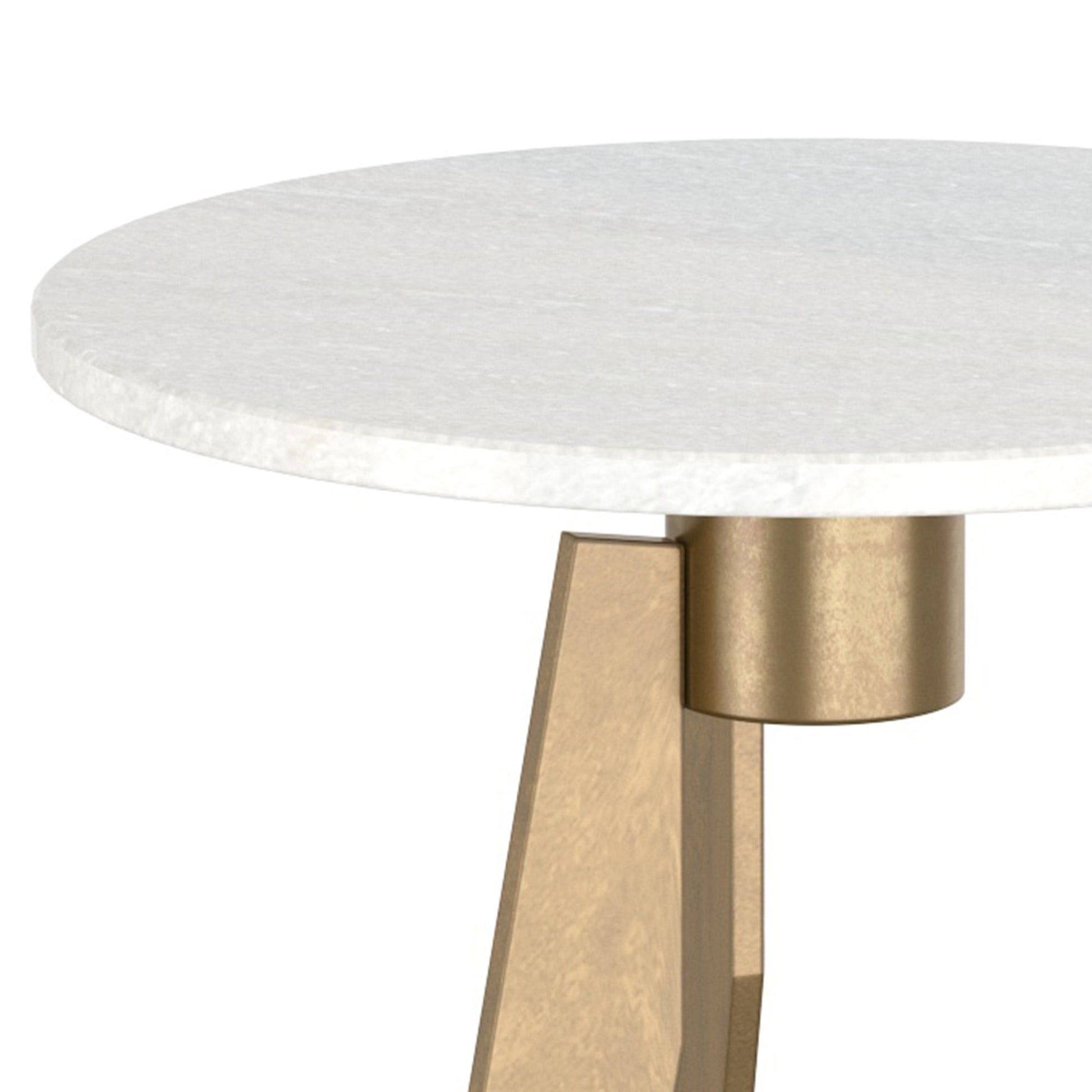 WorldwideDEVAS - ACCENT TABLE - WHITE