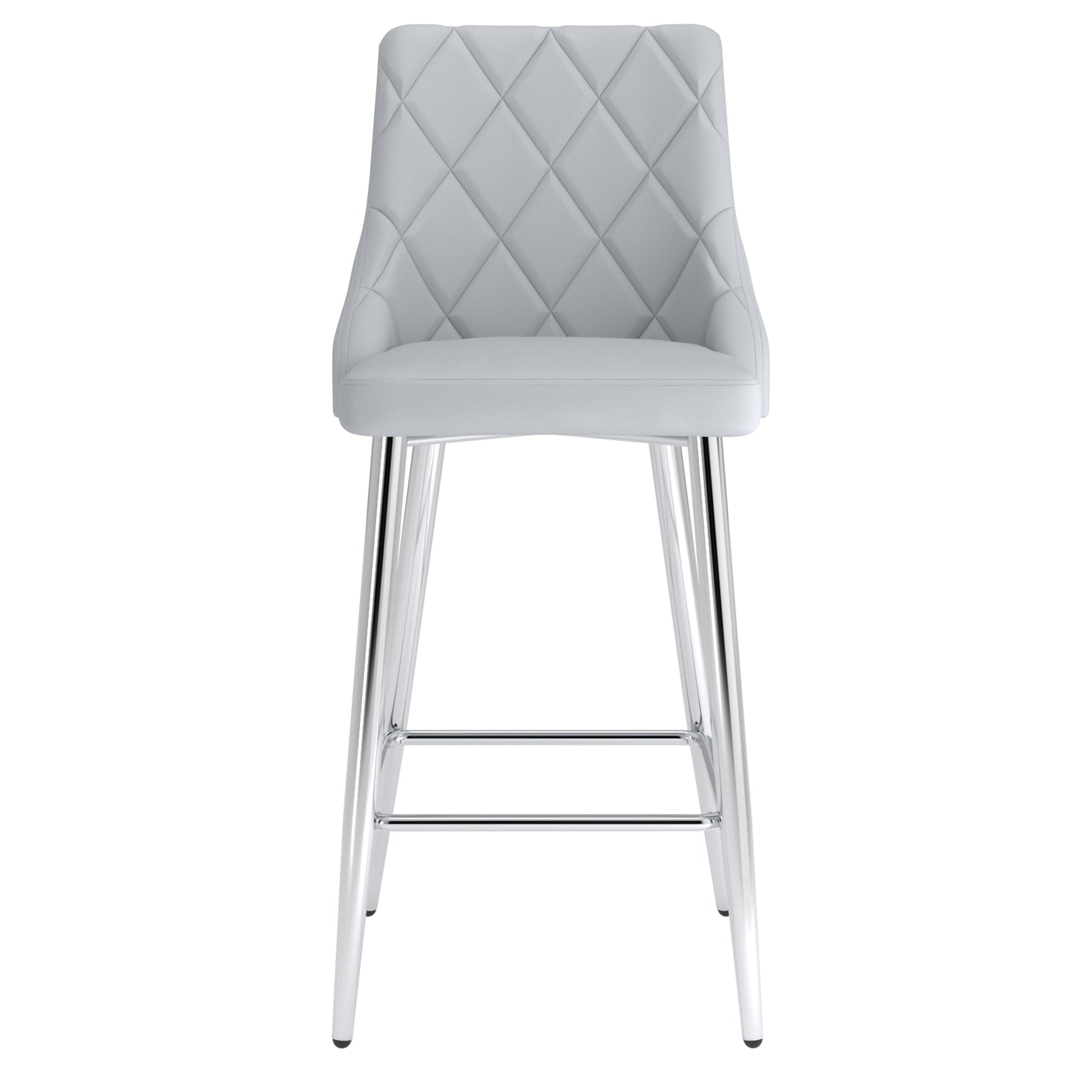WorldwideDEVO - 26'' COUNTER STOOL - LIGHT GREY