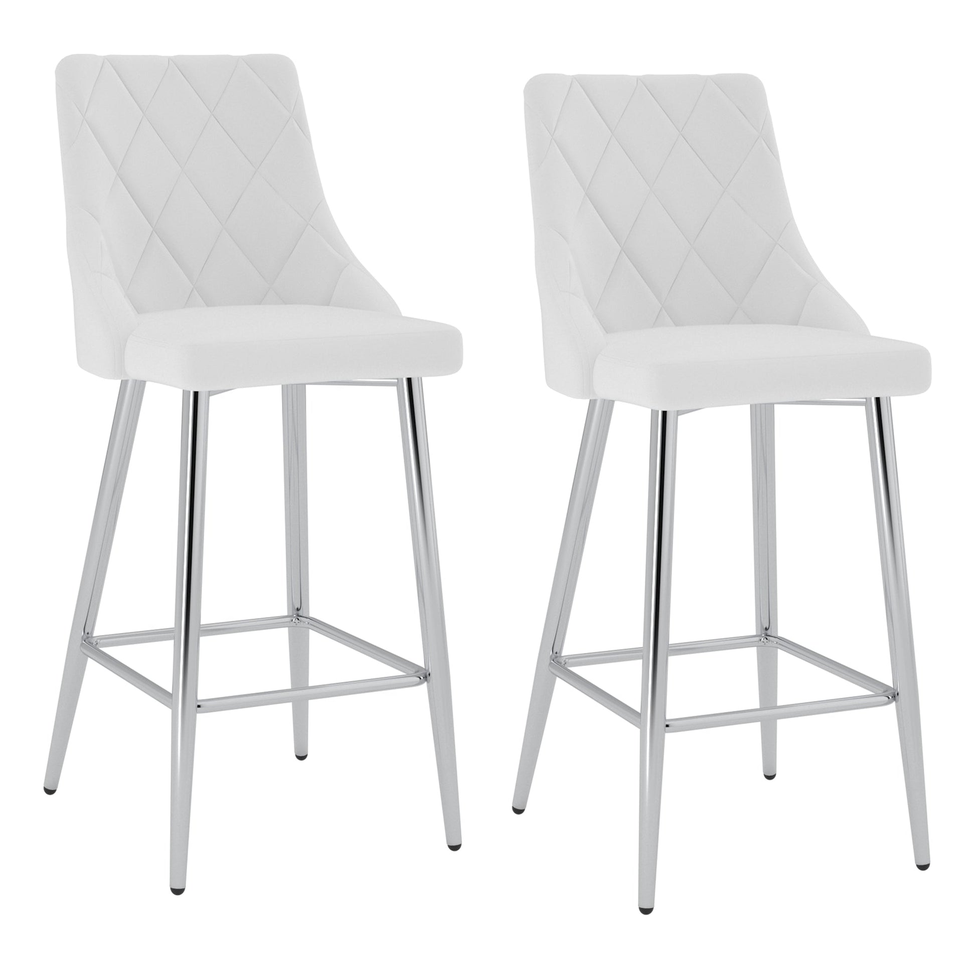 WorldwideDEVO - 26'' COUNTER STOOL - WHITE
