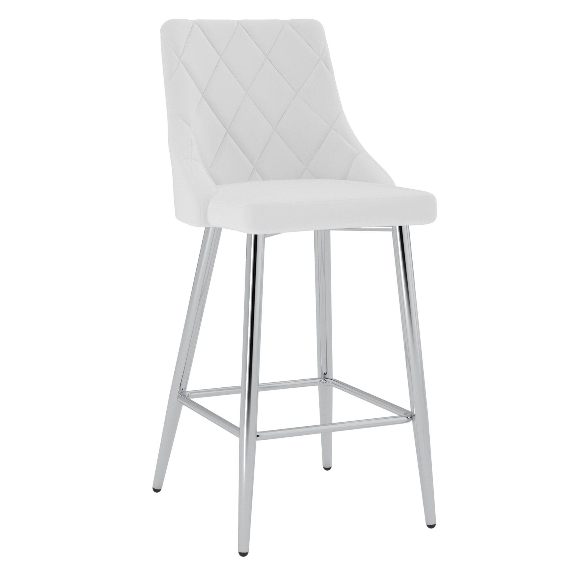 WorldwideDEVO - 26'' COUNTER STOOL - WHITE