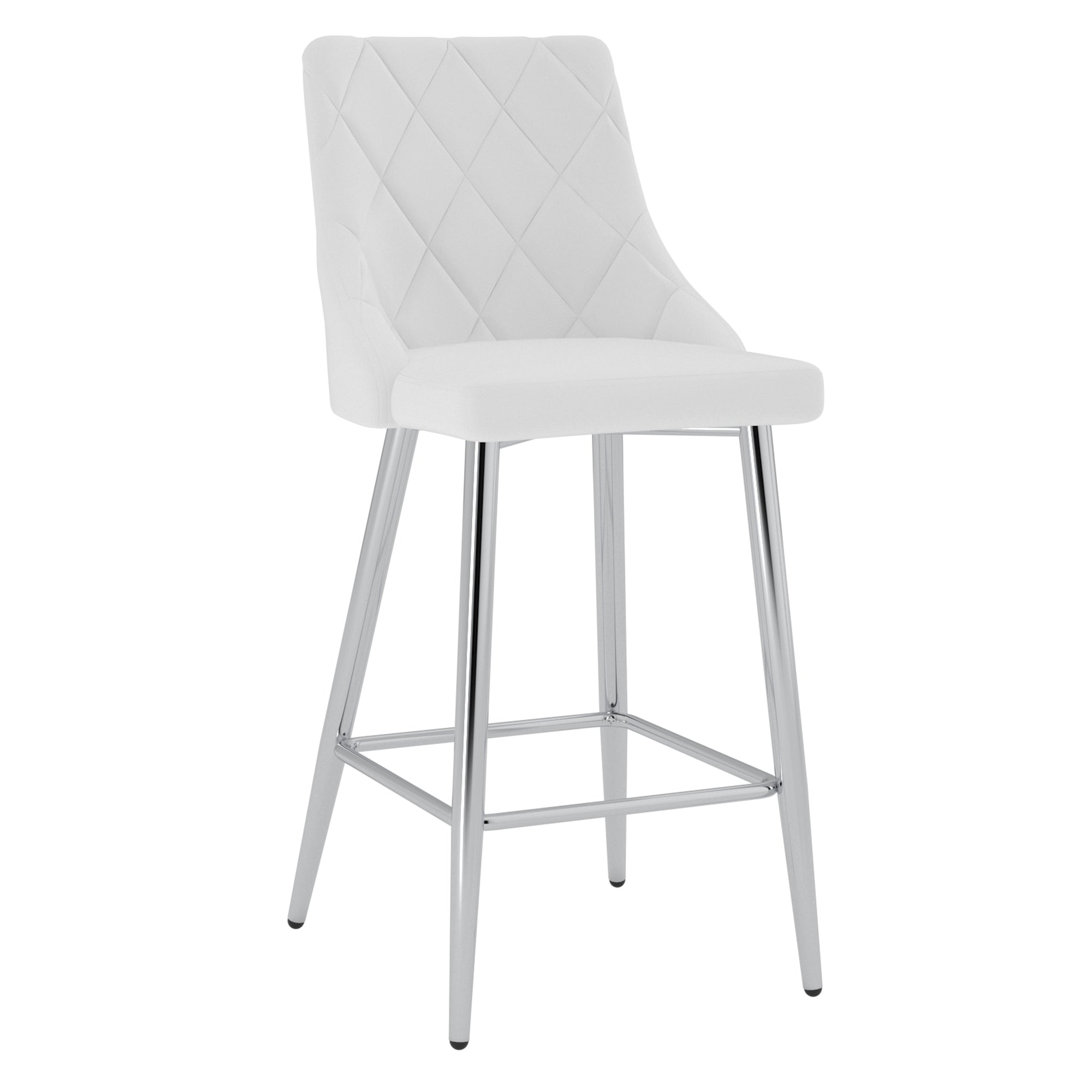 WorldwideDEVO - 26'' COUNTER STOOL - WHITE