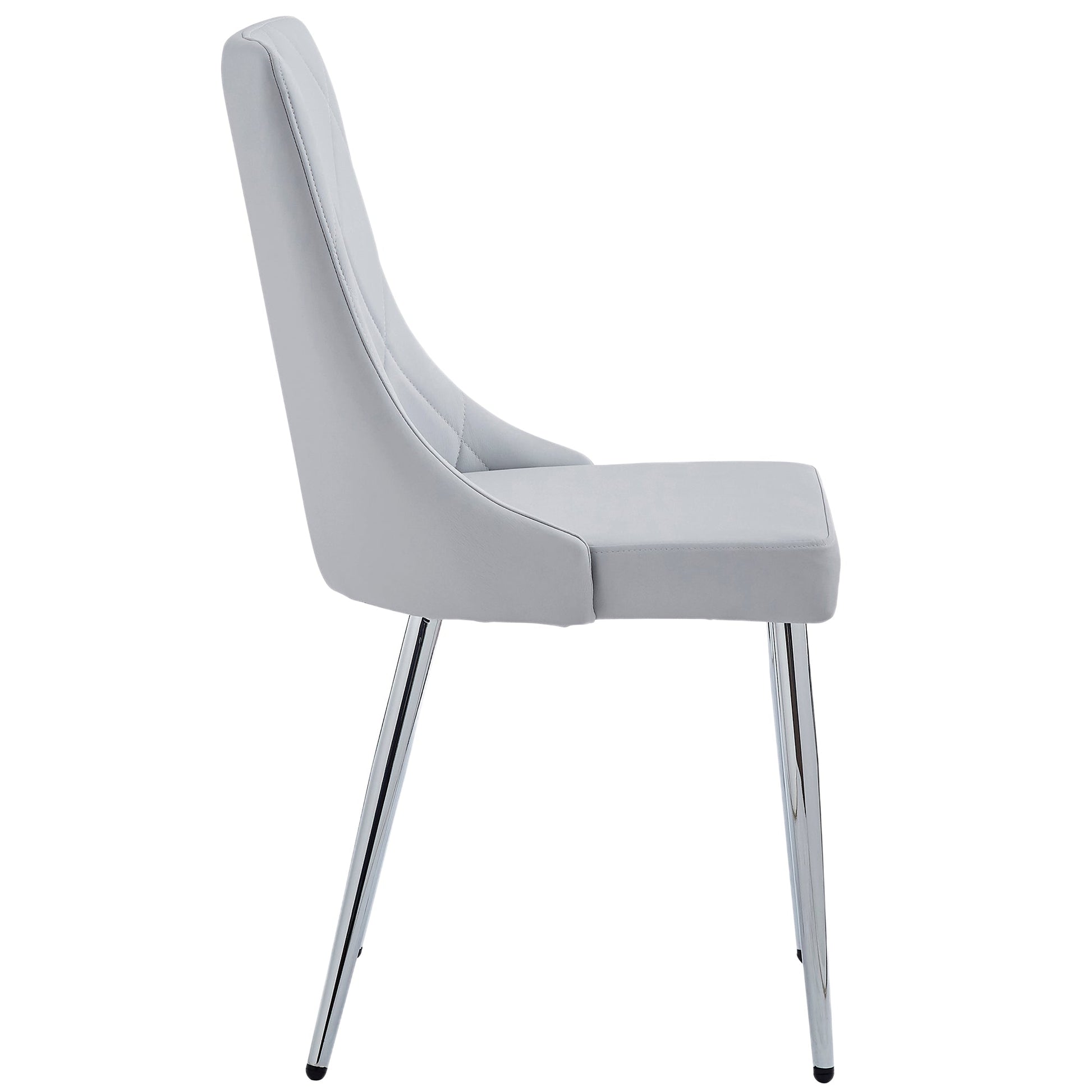 WorldwideDEVO - SIDE CHAIR - LIGHT GREY
