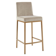 WorldwideDIEGO - 26" COUNTER STOOL - BEIGE_AGED GOLD