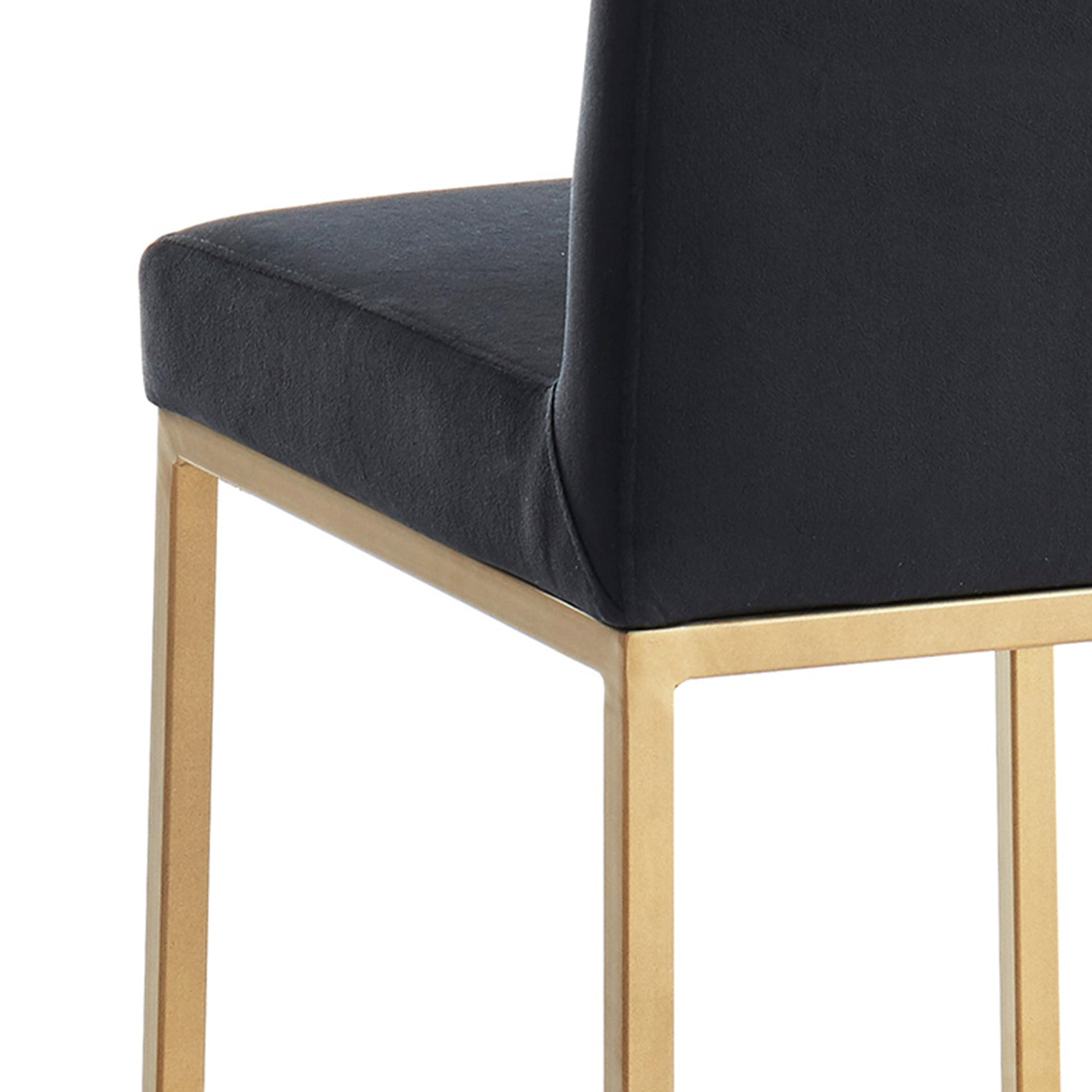 WorldwideDIEGO - 26" COUNTER STOOL - BLACK/AGED GOLD