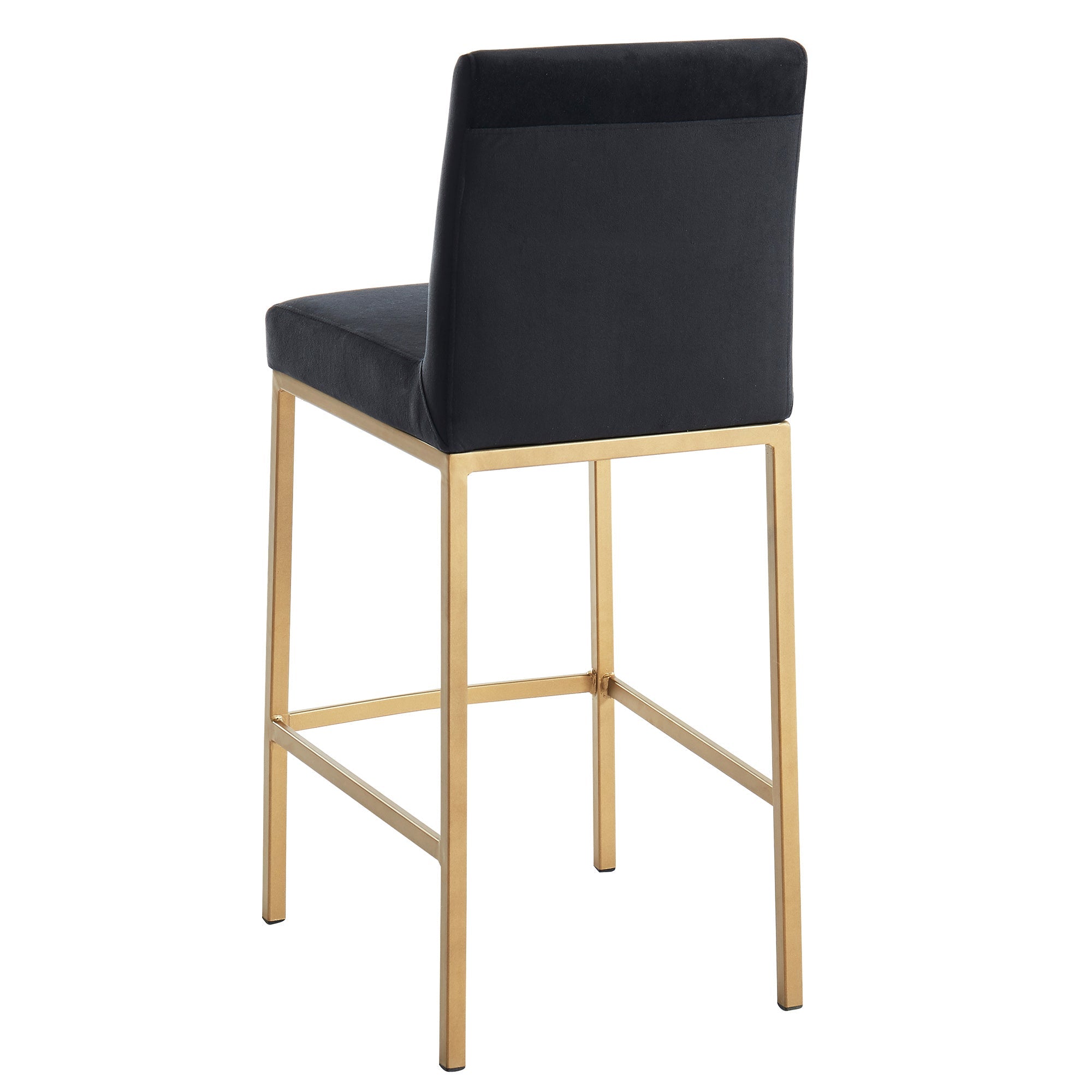 WorldwideDIEGO - 26" COUNTER STOOL - BLACK/AGED GOLD