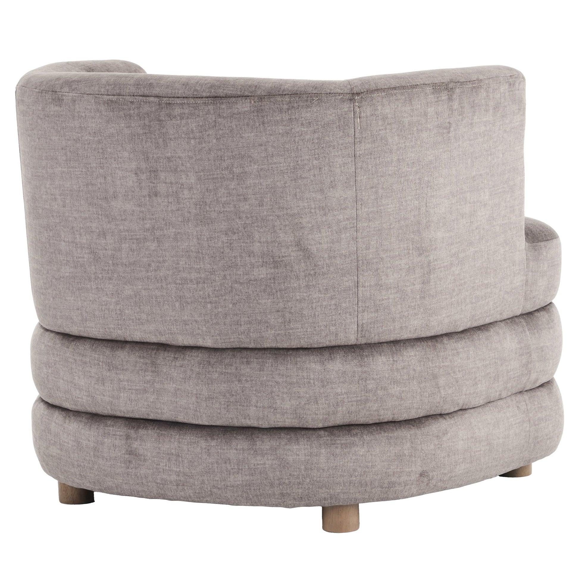 WorldwideDORIAN - ACCENT CHAIR - DARK TAUPE
