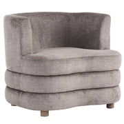 WorldwideDORIAN - ACCENT CHAIR - DARK TAUPE