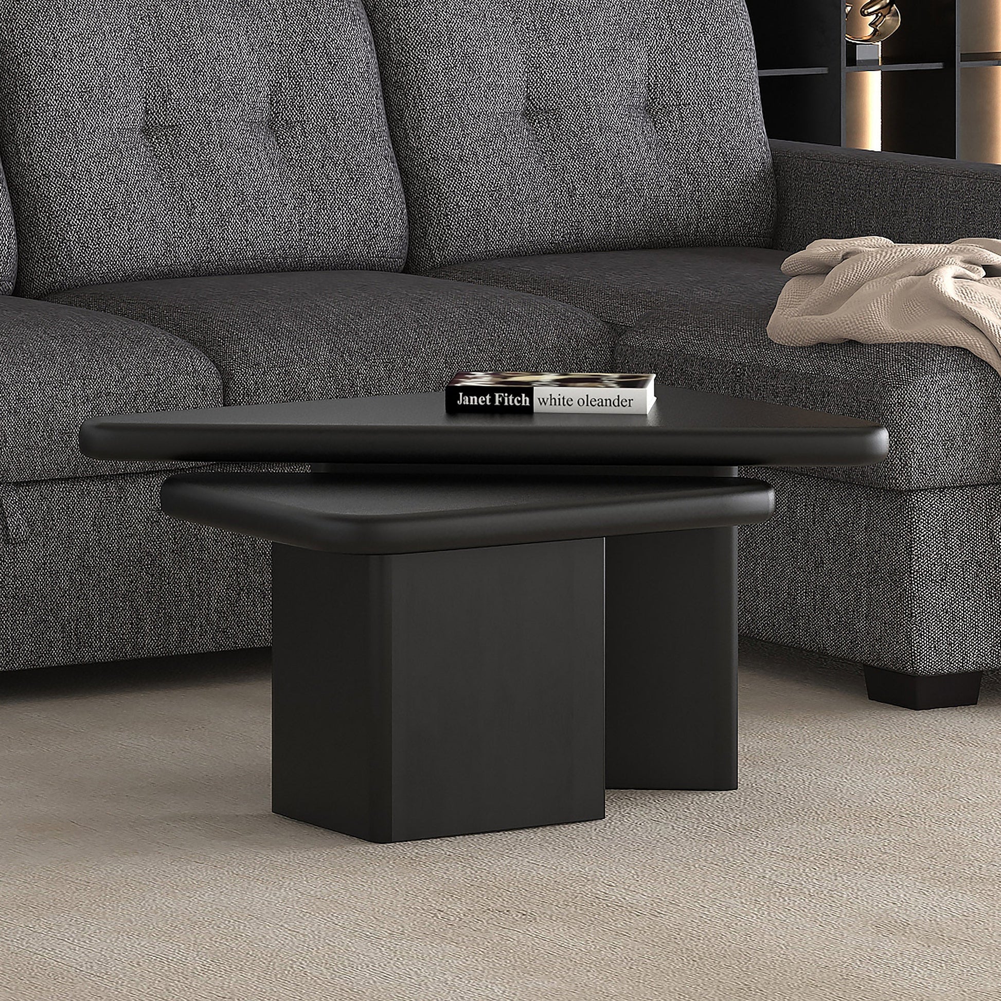 WorldwideDRACO - 2PC COFFEE TABLE - BLACK