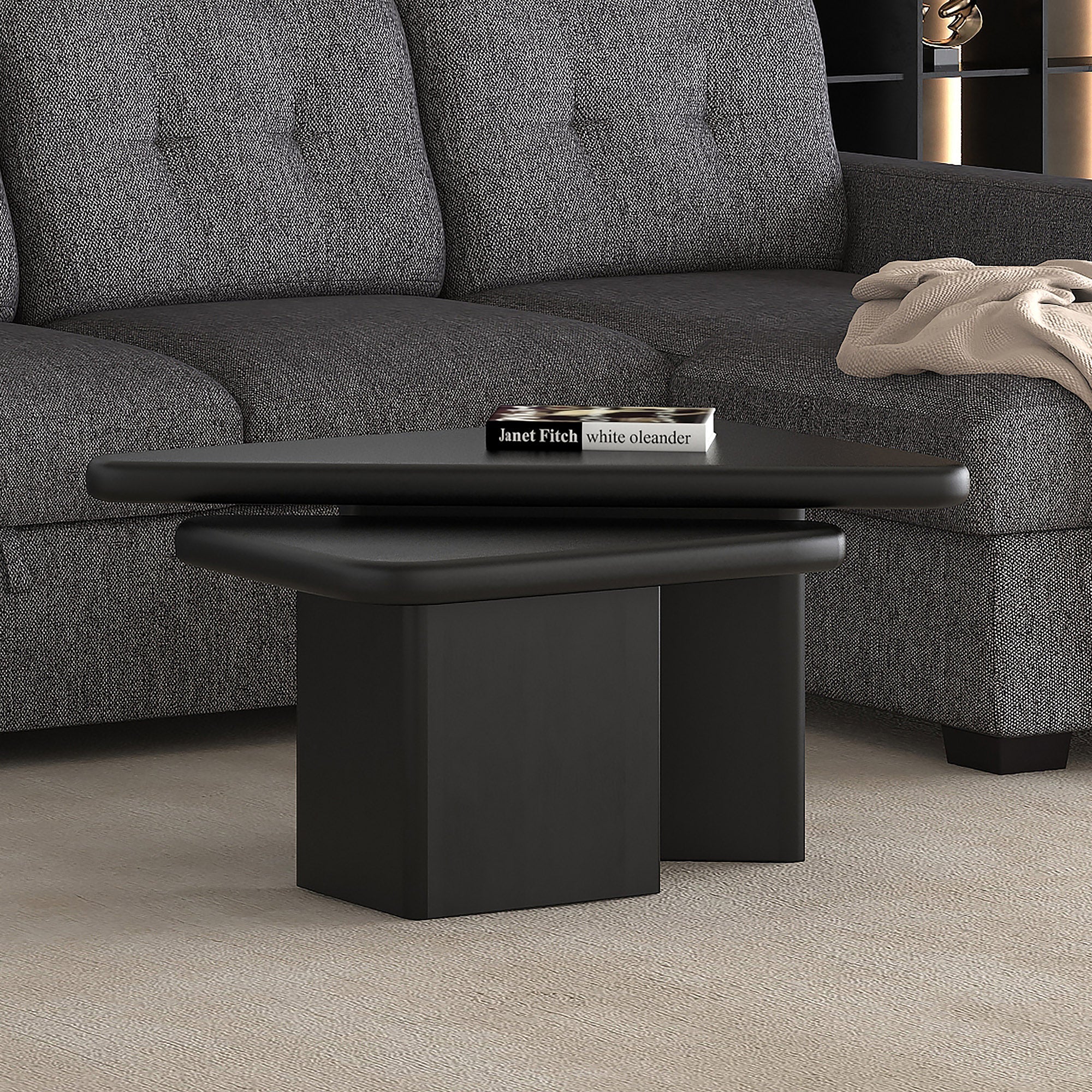 WorldwideDRACO - 2PC COFFEE TABLE - BLACK