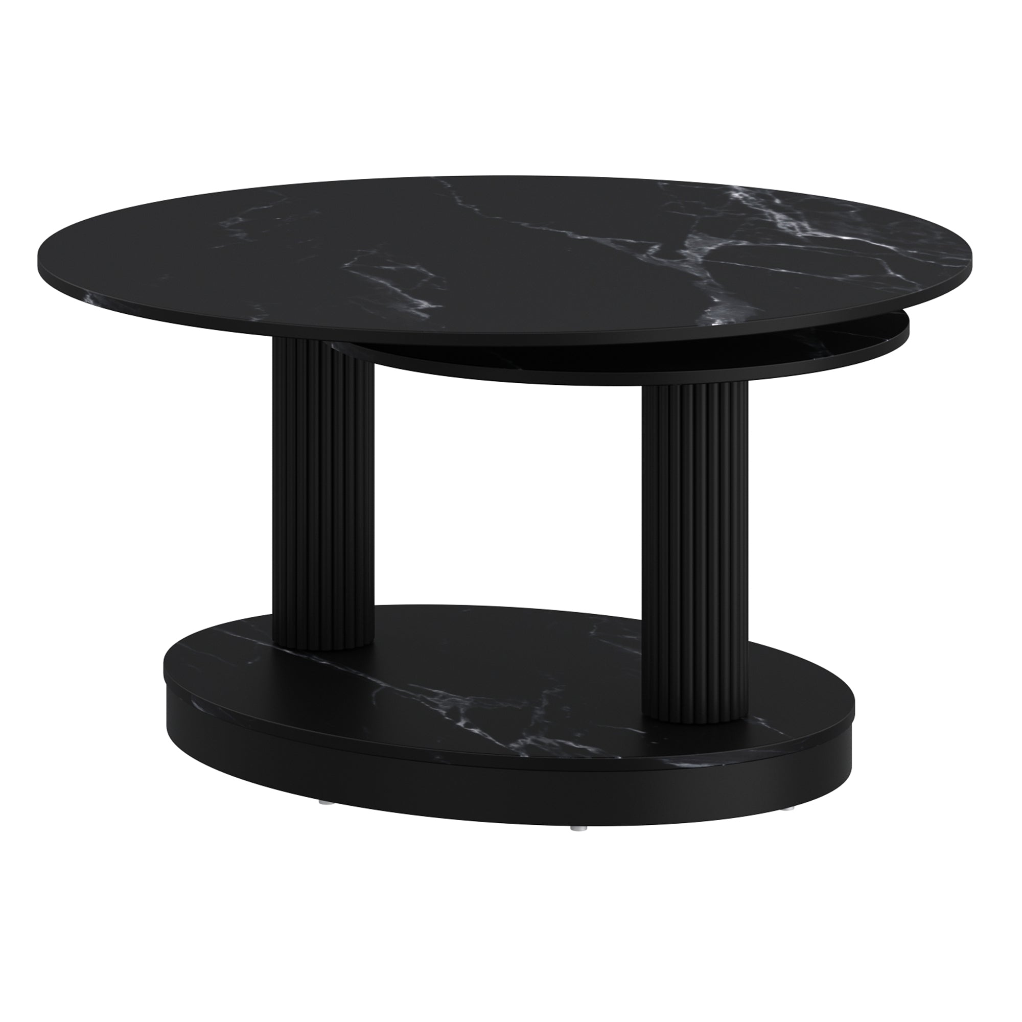 WorldwideELARA - COFFEE TABLE - BLACK