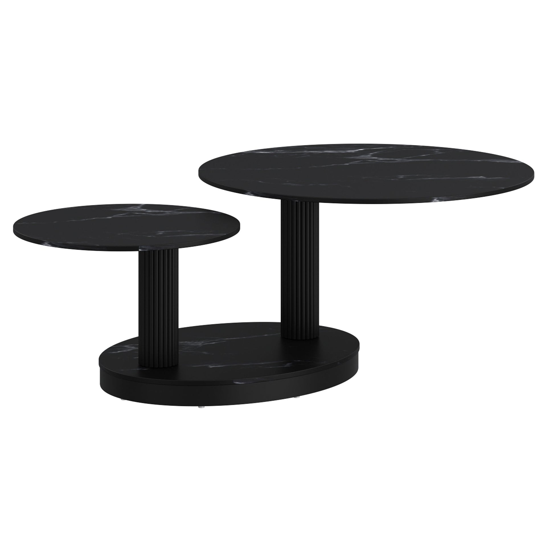 WorldwideELARA - COFFEE TABLE - BLACK
