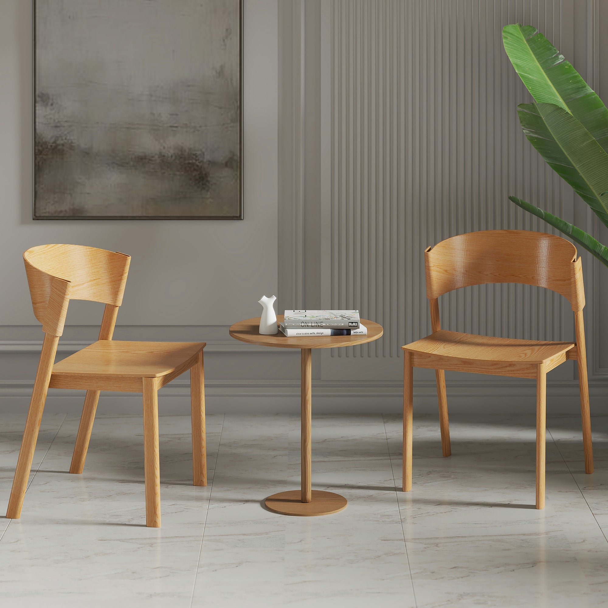 WorldwideELIAS - KONTRACT CHAIR - NATURAL