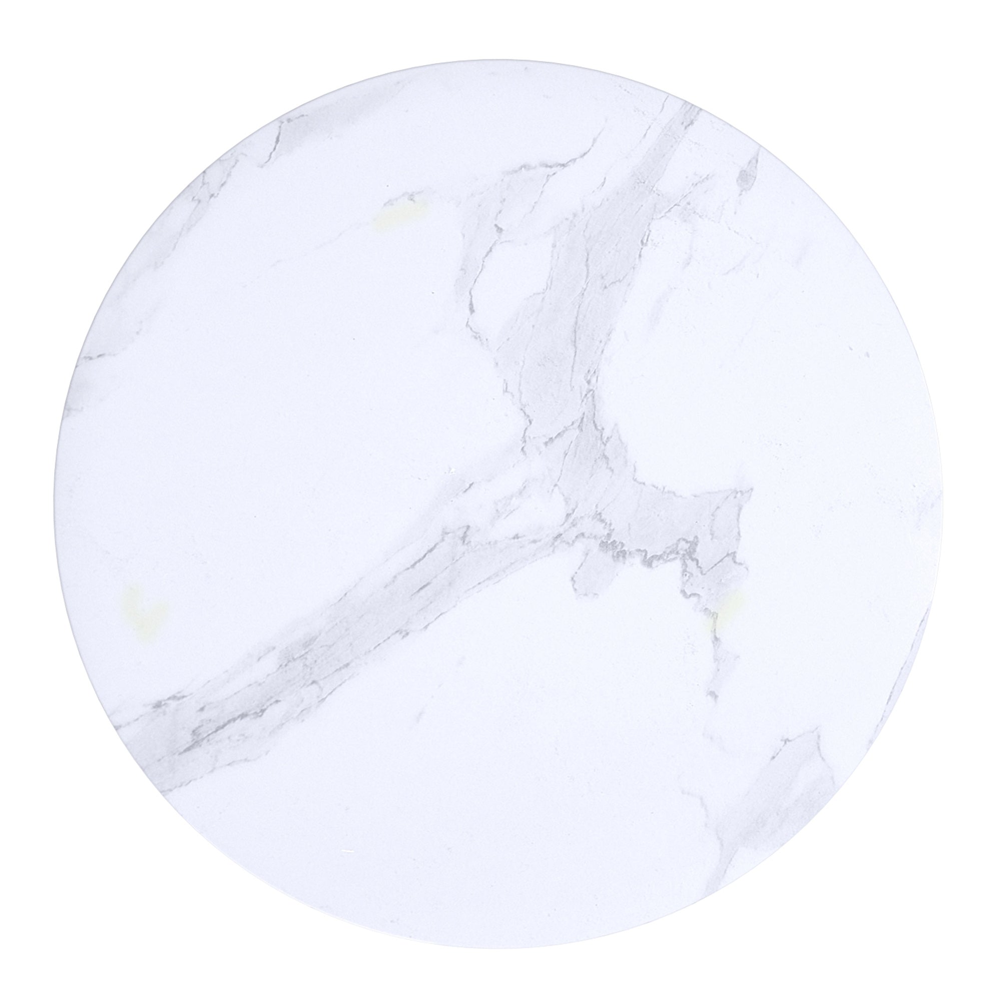 WorldwideEMERY - ACCENT TABLE - WHITE