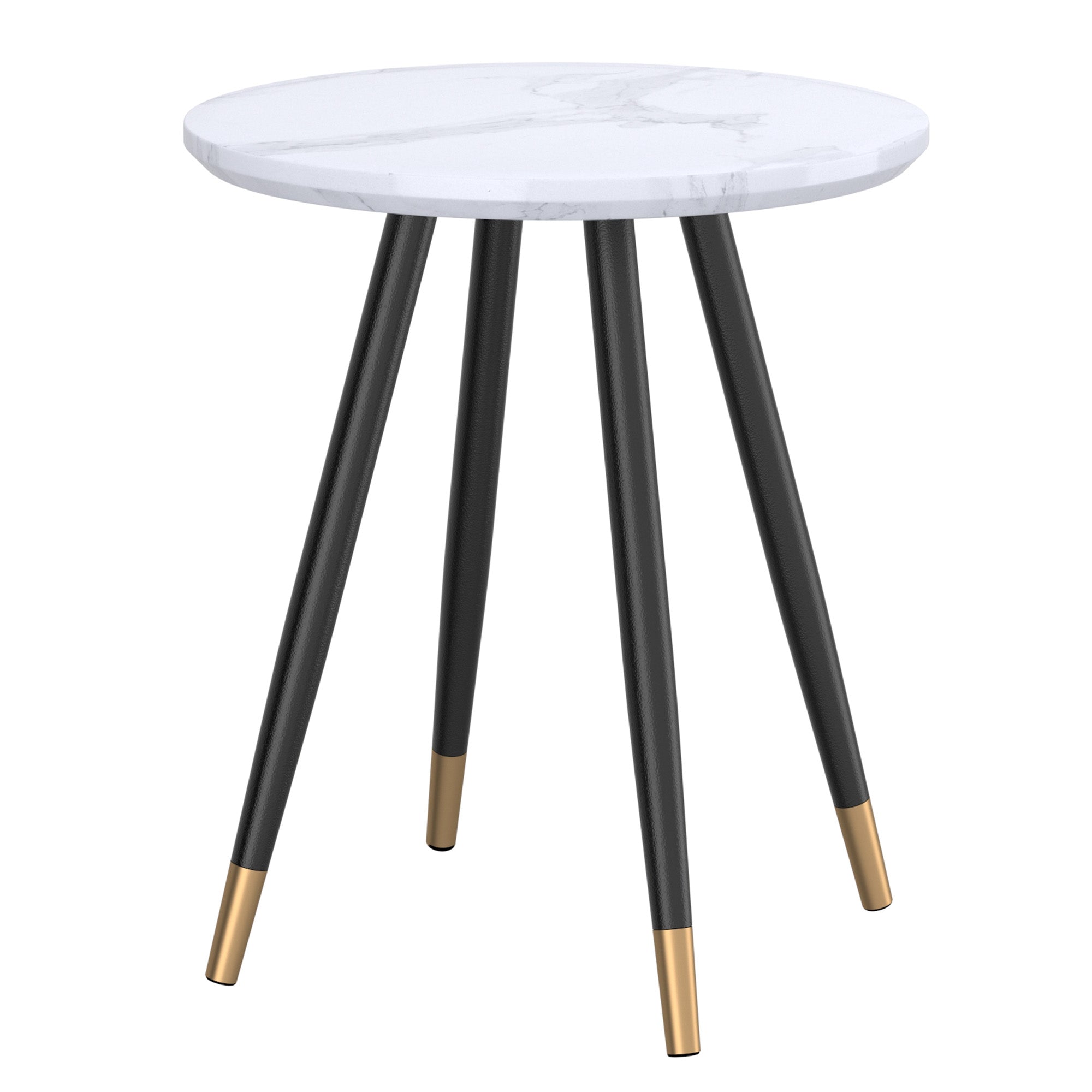 WorldwideEMERY - ACCENT TABLE - WHITE