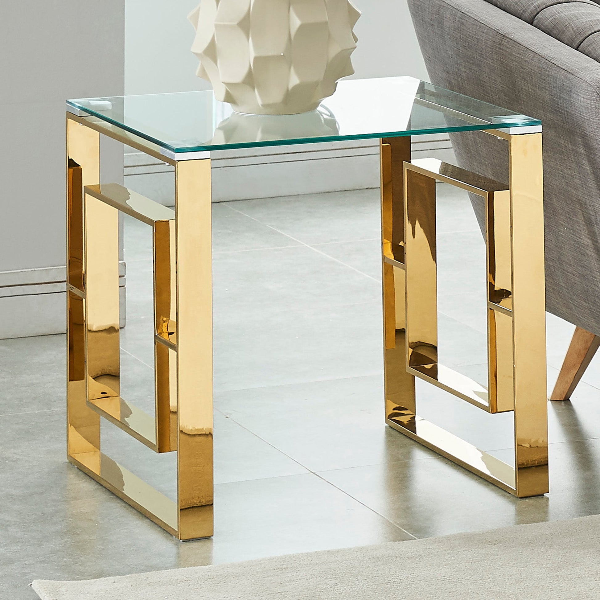WorldwideEROS - ACCENT TABLE - GOLD
