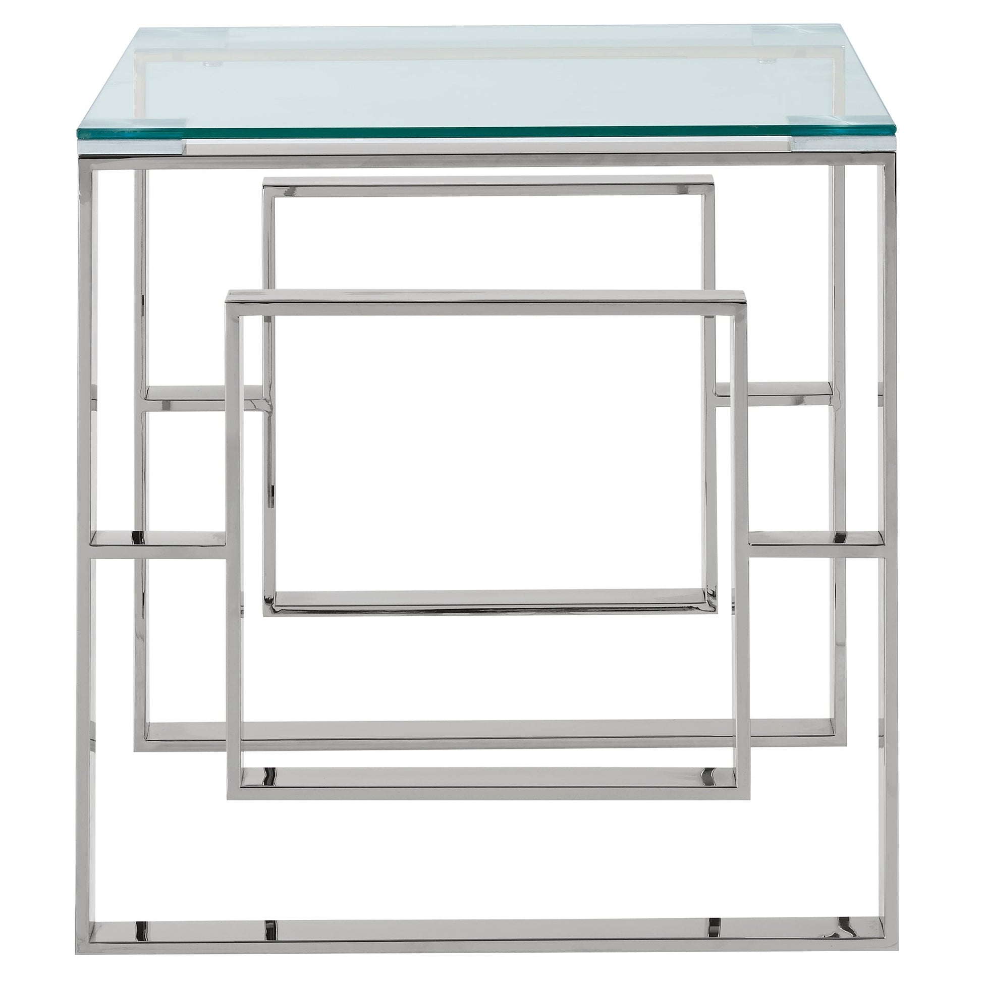 WorldwideEROS - ACCENT TABLE - SILVER