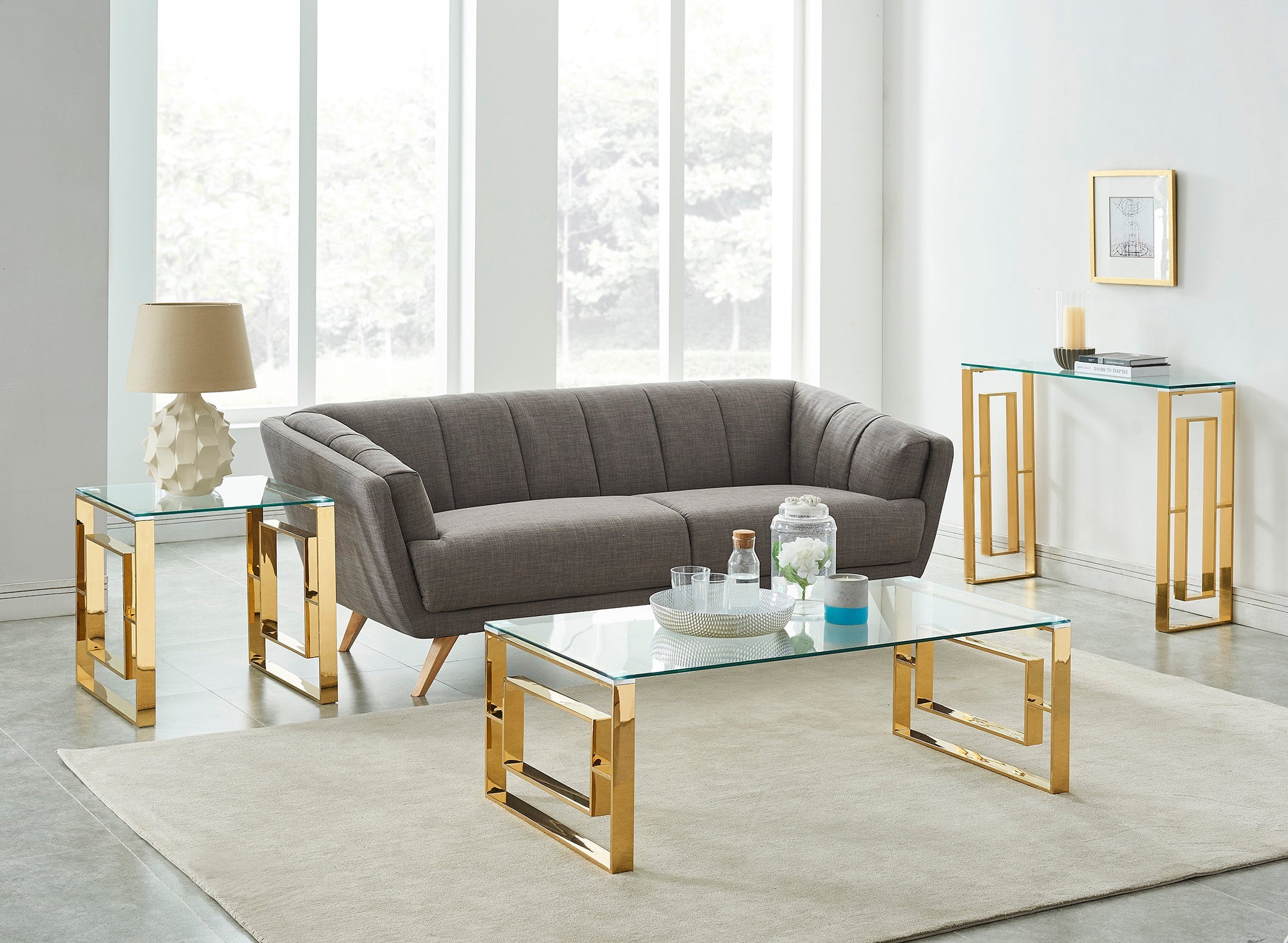 WorldwideEROS - COFFEE TABLE - GOLD