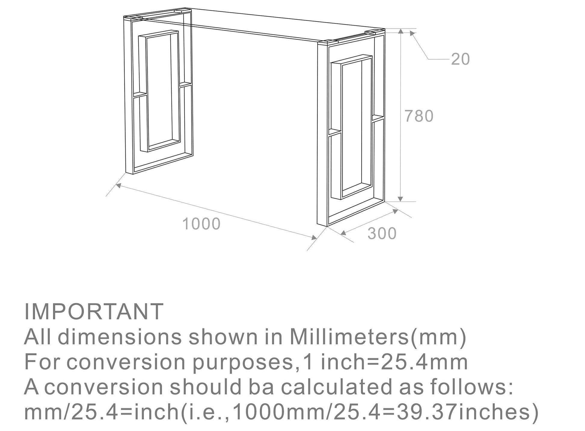 WorldwideEROS - CONSOLE/DESK - SILVER