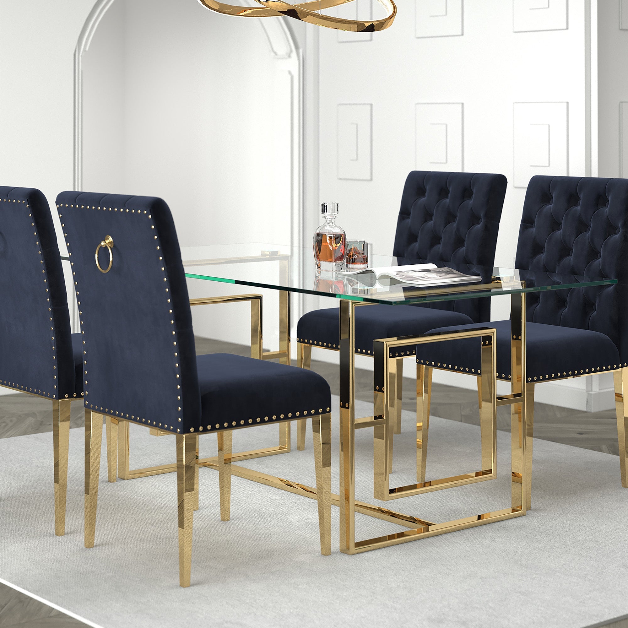 WorldwideEROS - DINING TABLE - GOLD