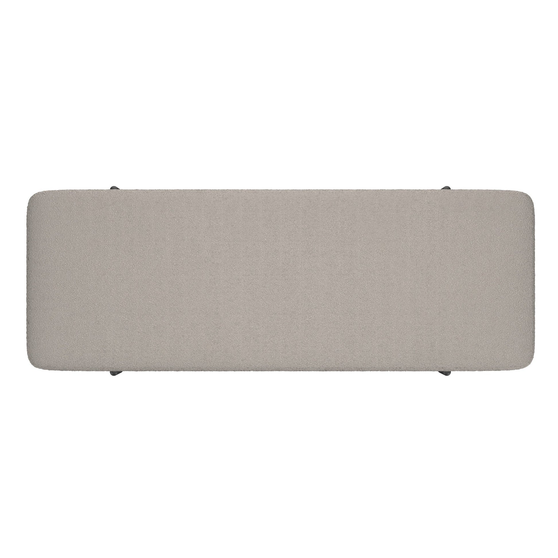 WorldwideERZO - STORAGE OTTOMAN - WARM GREY