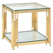 WorldwideESTREL - ACCENT TABLE LARGE - GOLD