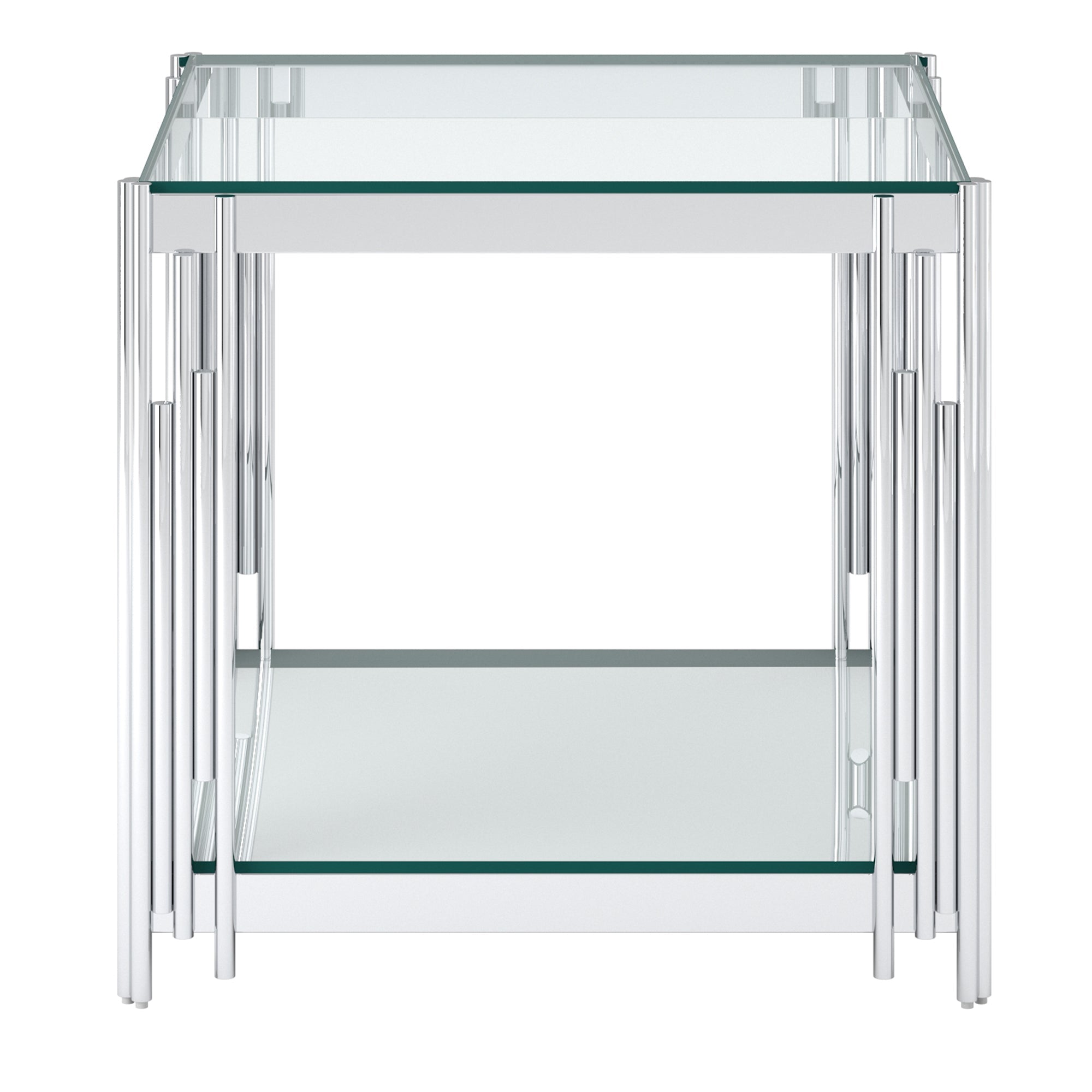 WorldwideESTREL - ACCENT TABLE LARGE - SILVER