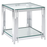 WorldwideESTREL - ACCENT TABLE LARGE - SILVER