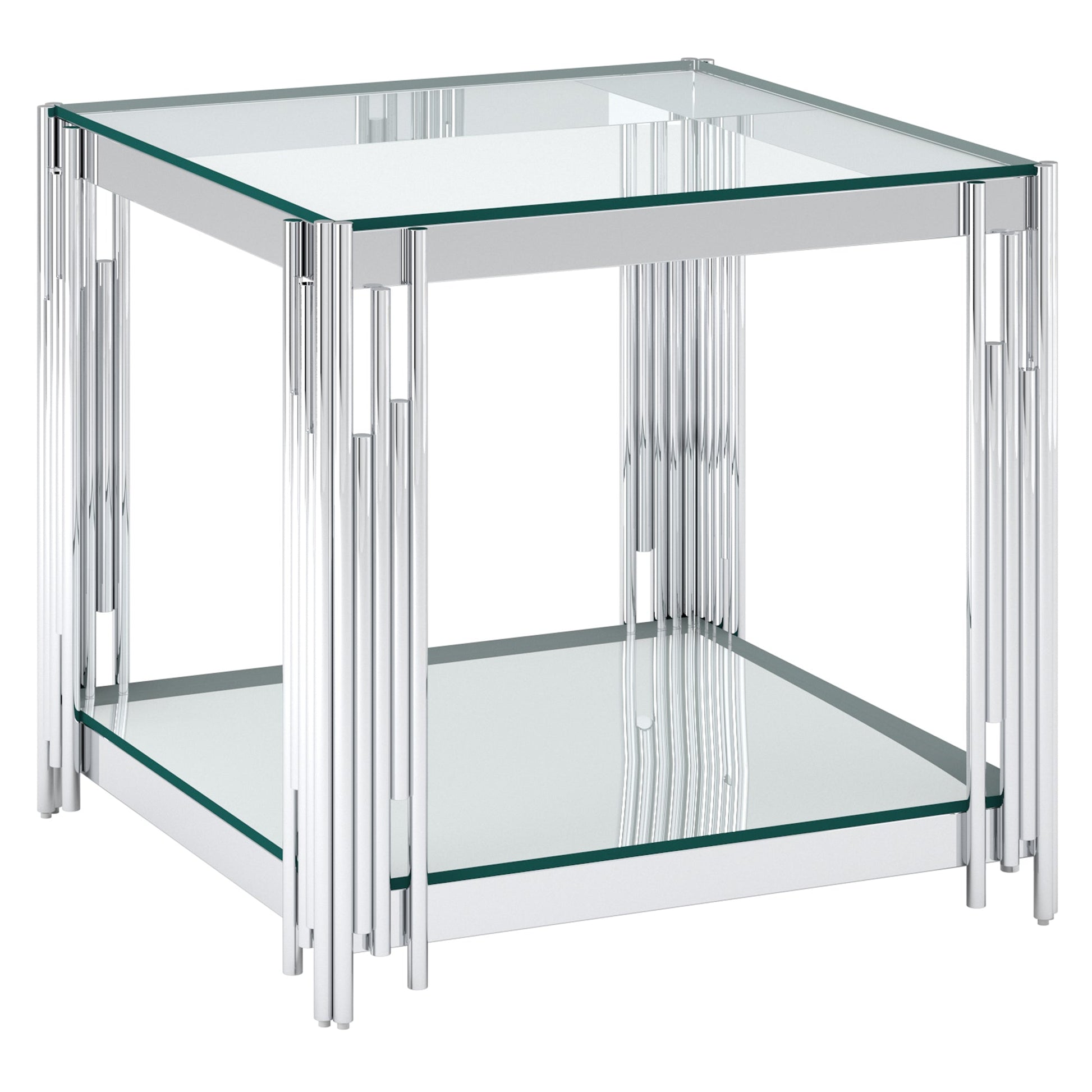 WorldwideESTREL - ACCENT TABLE LARGE - SILVER