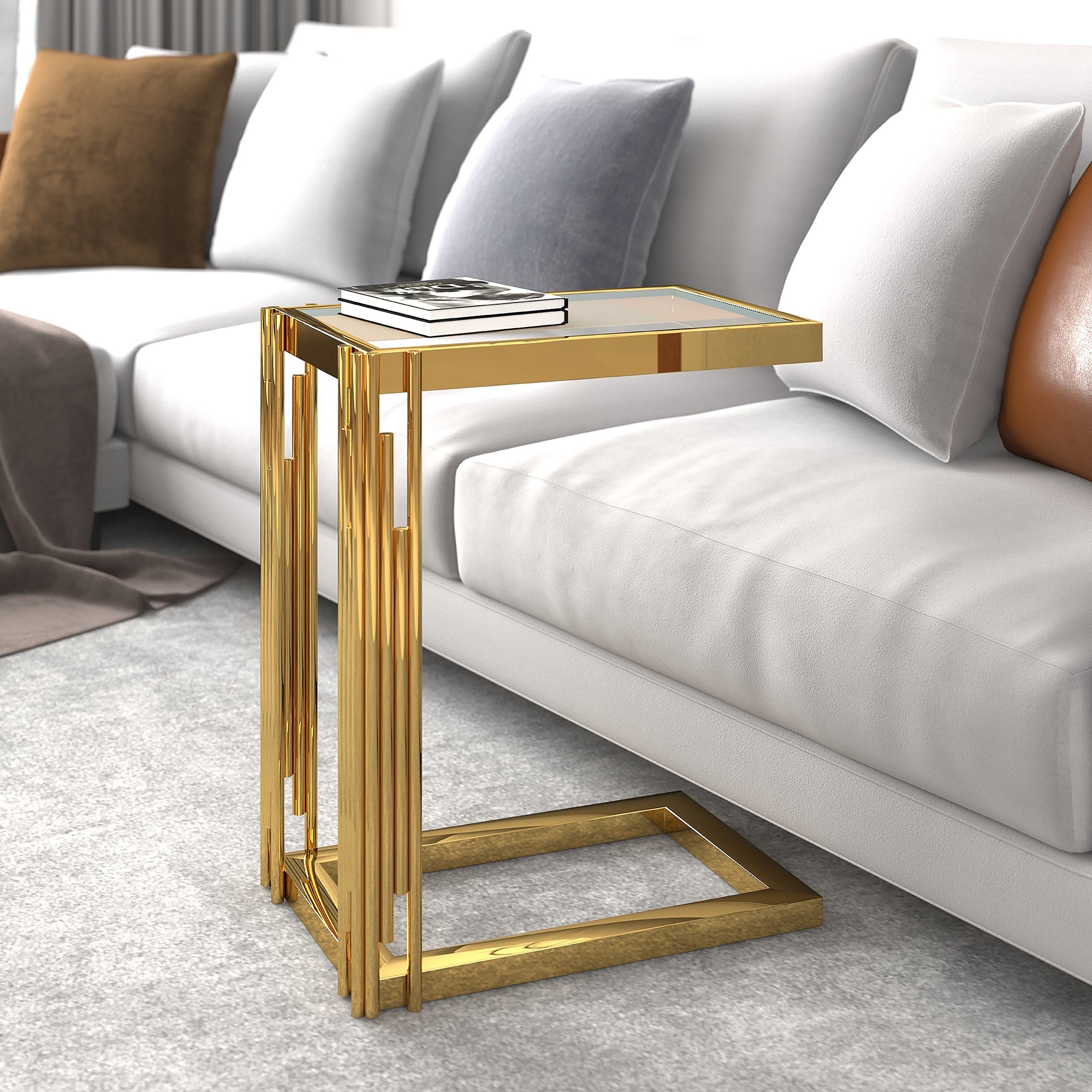 WorldwideESTREL - ACCENT TABLE SMALL - GOLD