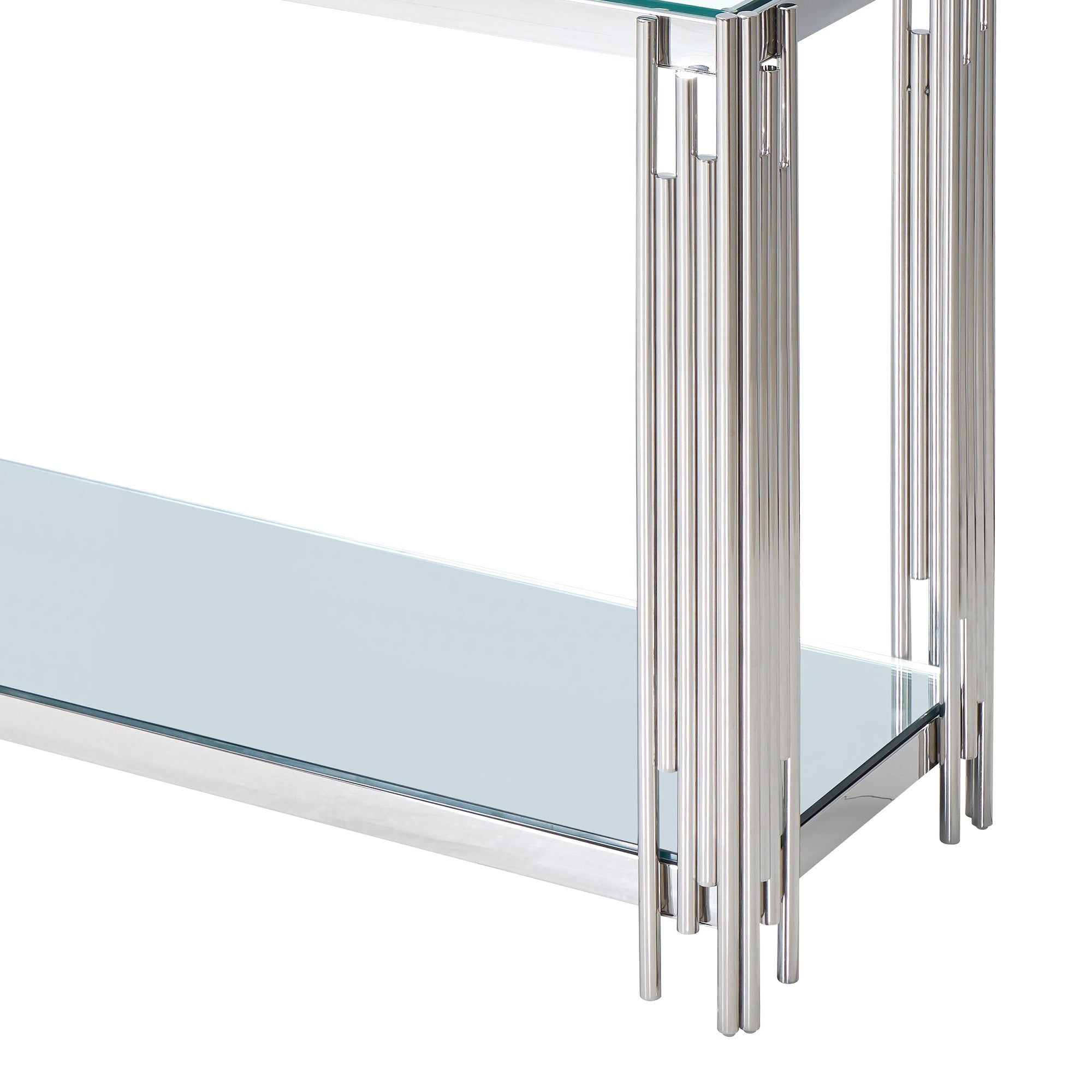 WorldwideESTREL - CONSOLE TABLE - SILVER