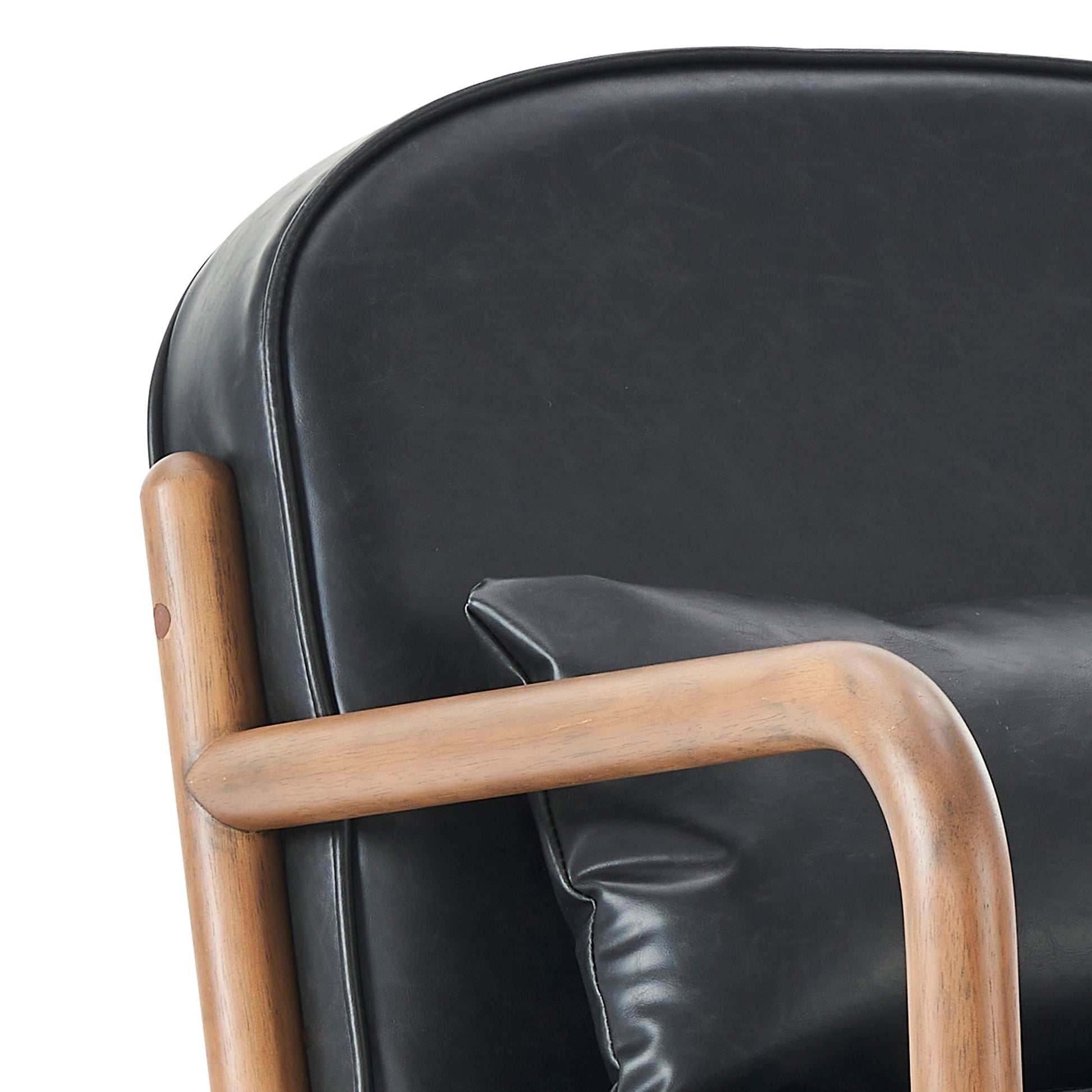 WorldwideFANI - ACCENT CHAIR PU - BLACK