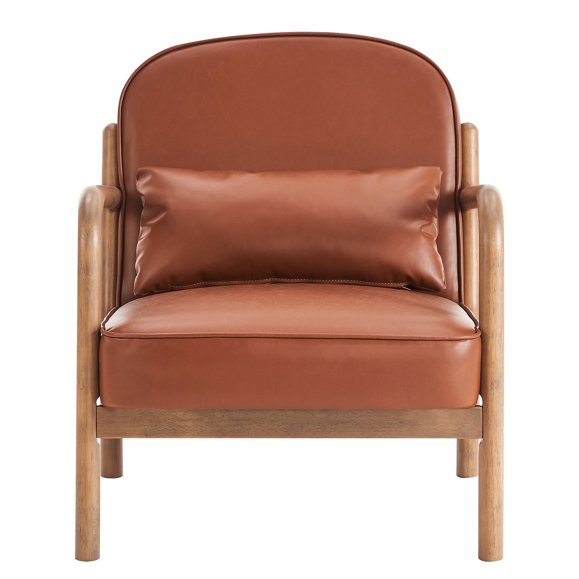 WorldwideFANI - ACCENT CHAIR PU - SADDLE