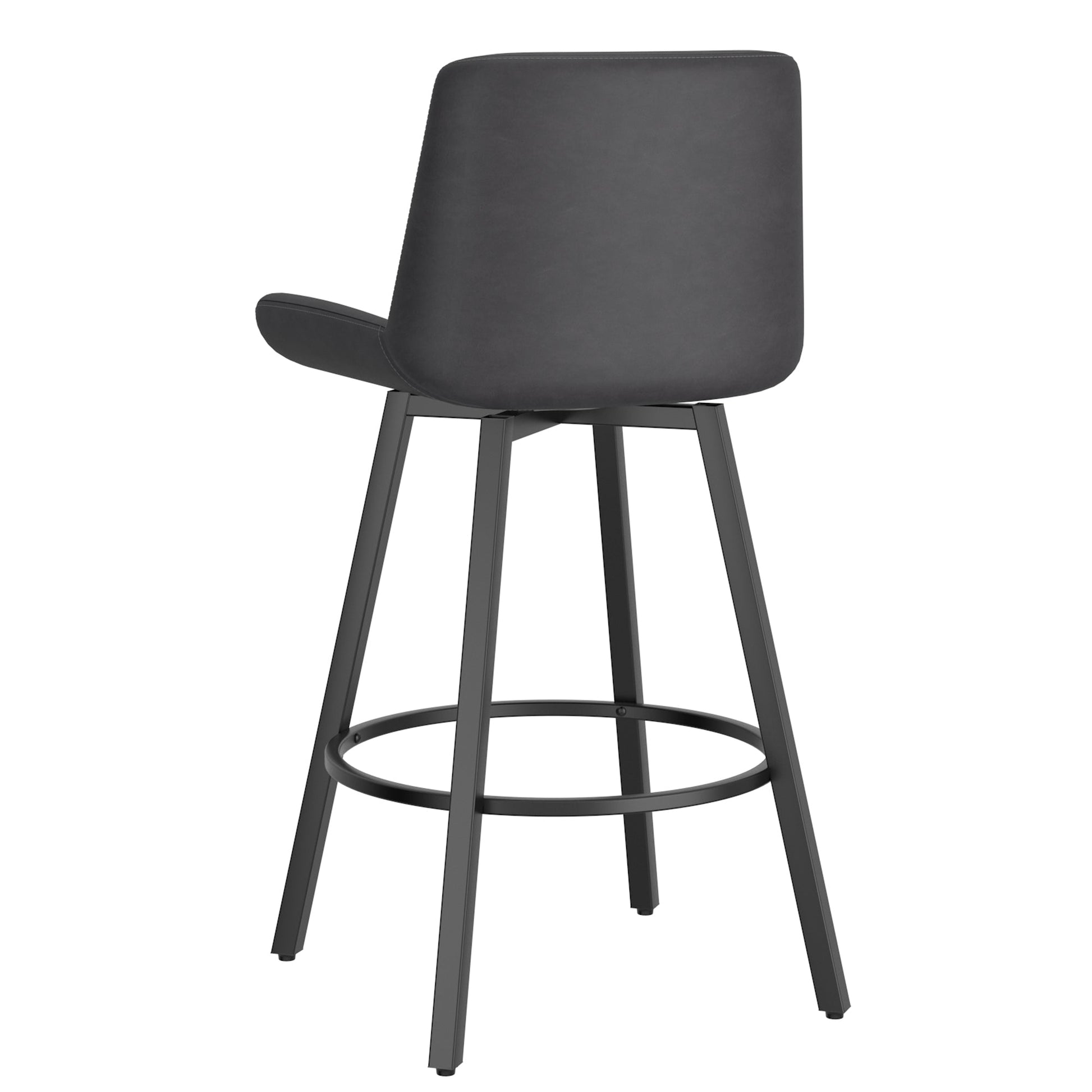 WorldwideFERN - 26'' COUNTER STOOL PU - CHARCOAL