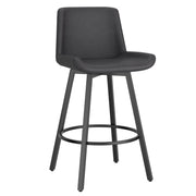 WorldwideFERN - 26'' COUNTER STOOL PU - CHARCOAL