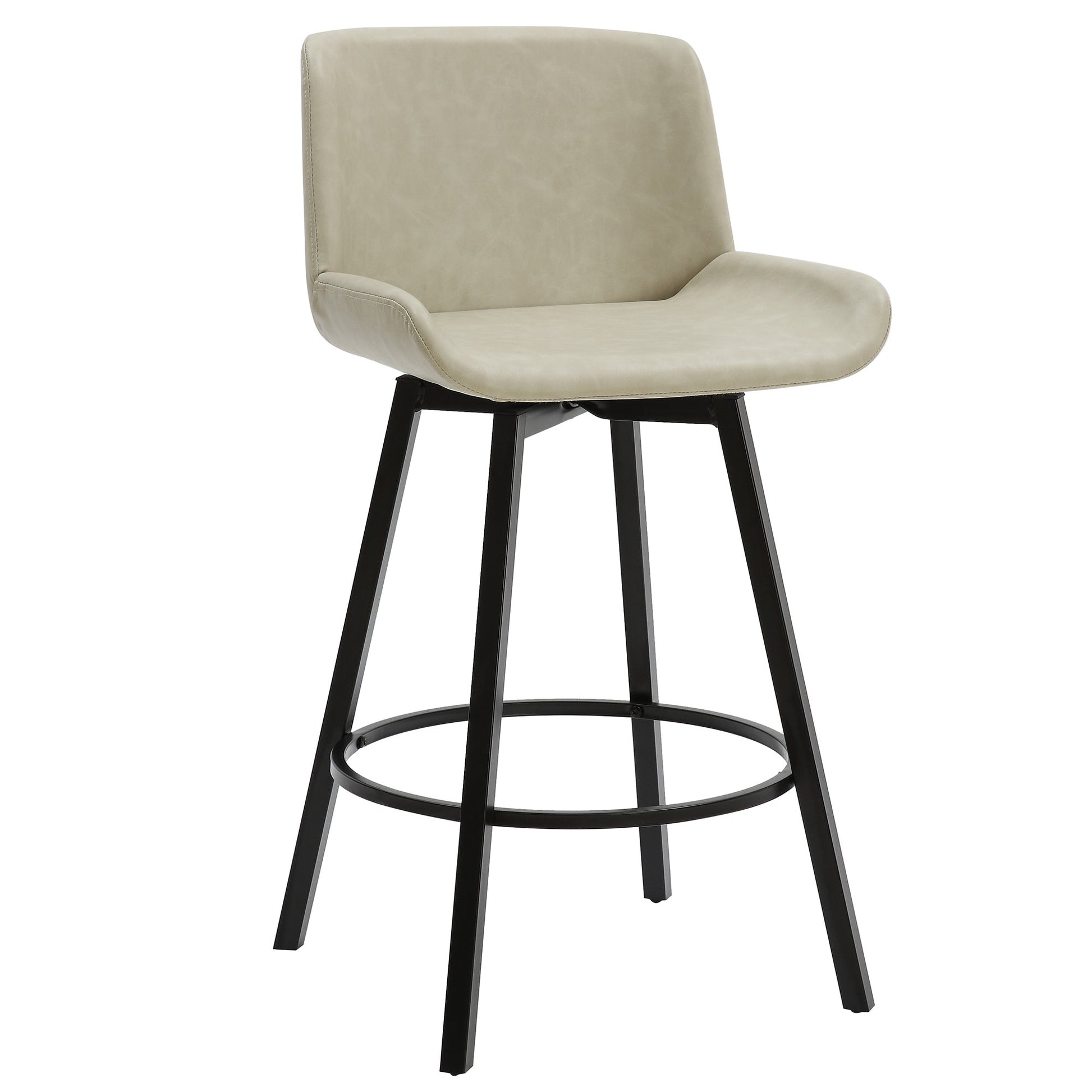 WorldwideFERN - 26'' COUNTER STOOL PU - IVORY