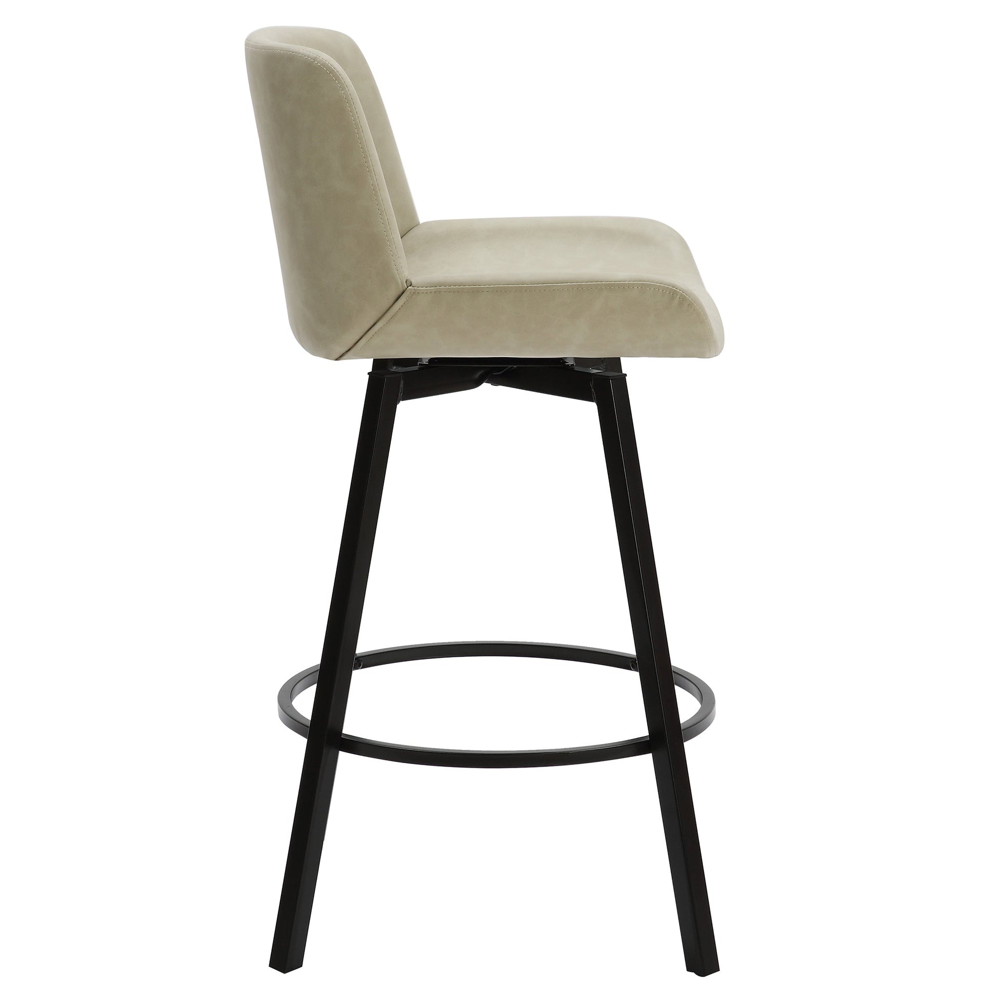 WorldwideFERN - 26'' COUNTER STOOL PU - IVORY