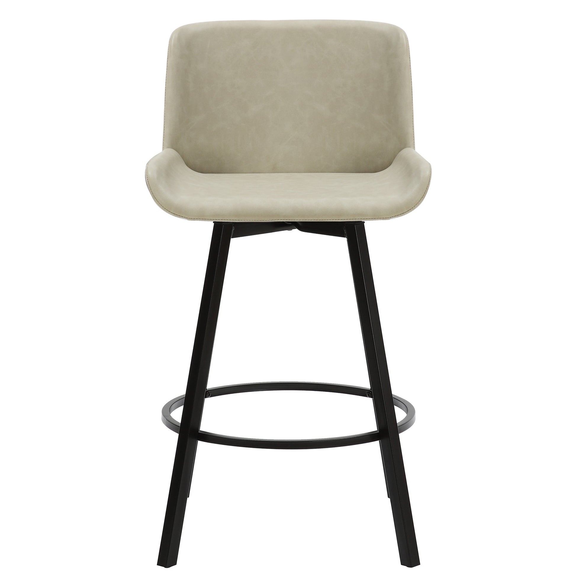 WorldwideFERN - 26'' COUNTER STOOL PU - IVORY