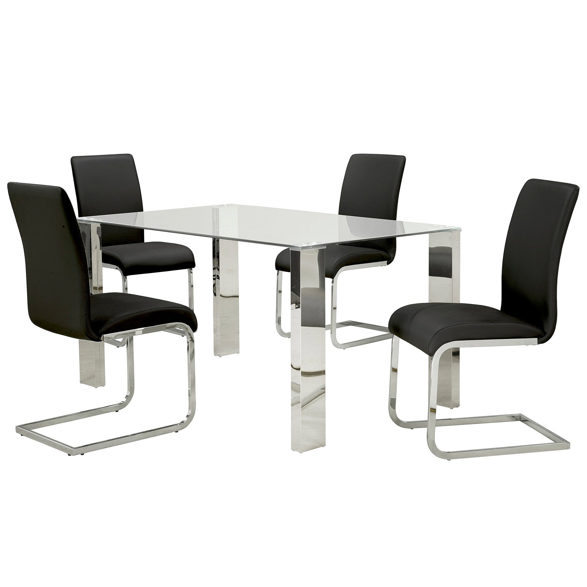 WorldwideFRANKFURT - DINING TABLE - STAINLESS STEEL