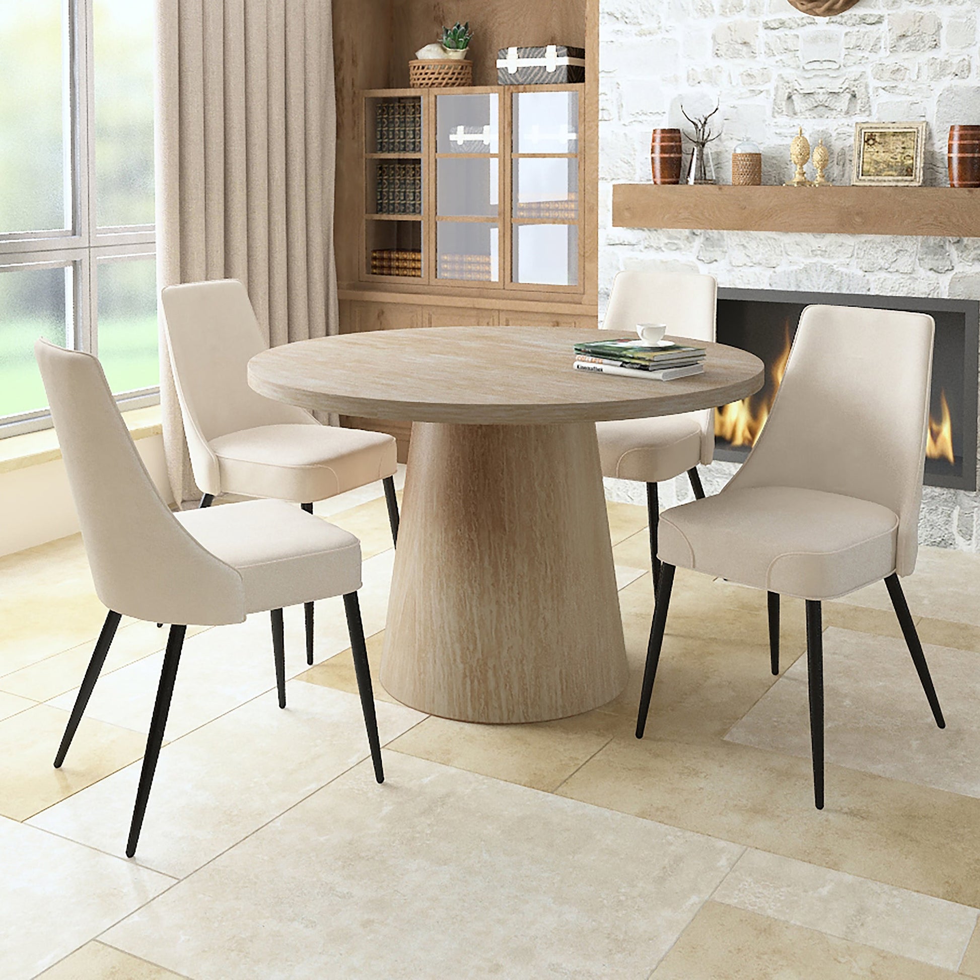 WorldwideGODIVA IV_KODA BEG - 5PC DINING SET