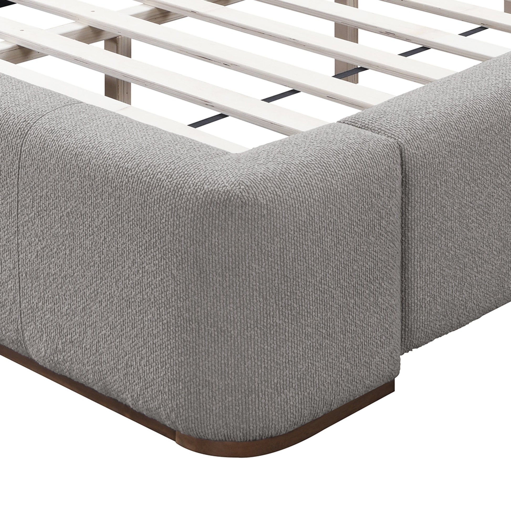 WorldwideHARROD - 60" PLATFORM BED - MUSHROOM